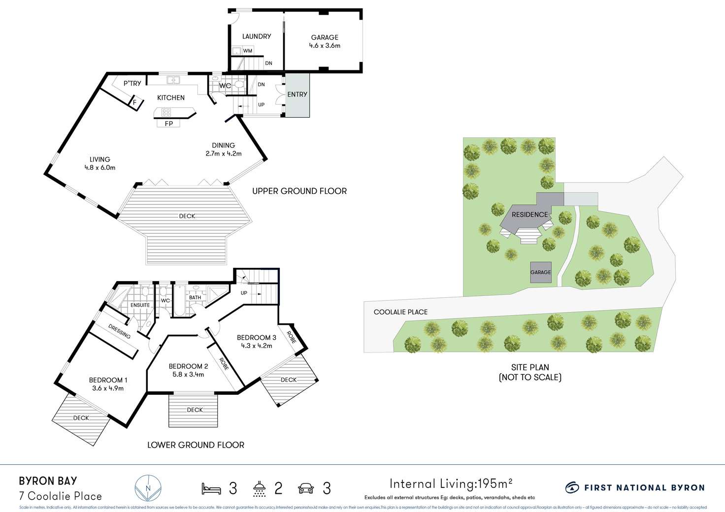 Floorplan of Homely house listing, 7 Coolalie Place, Byron Bay NSW 2481