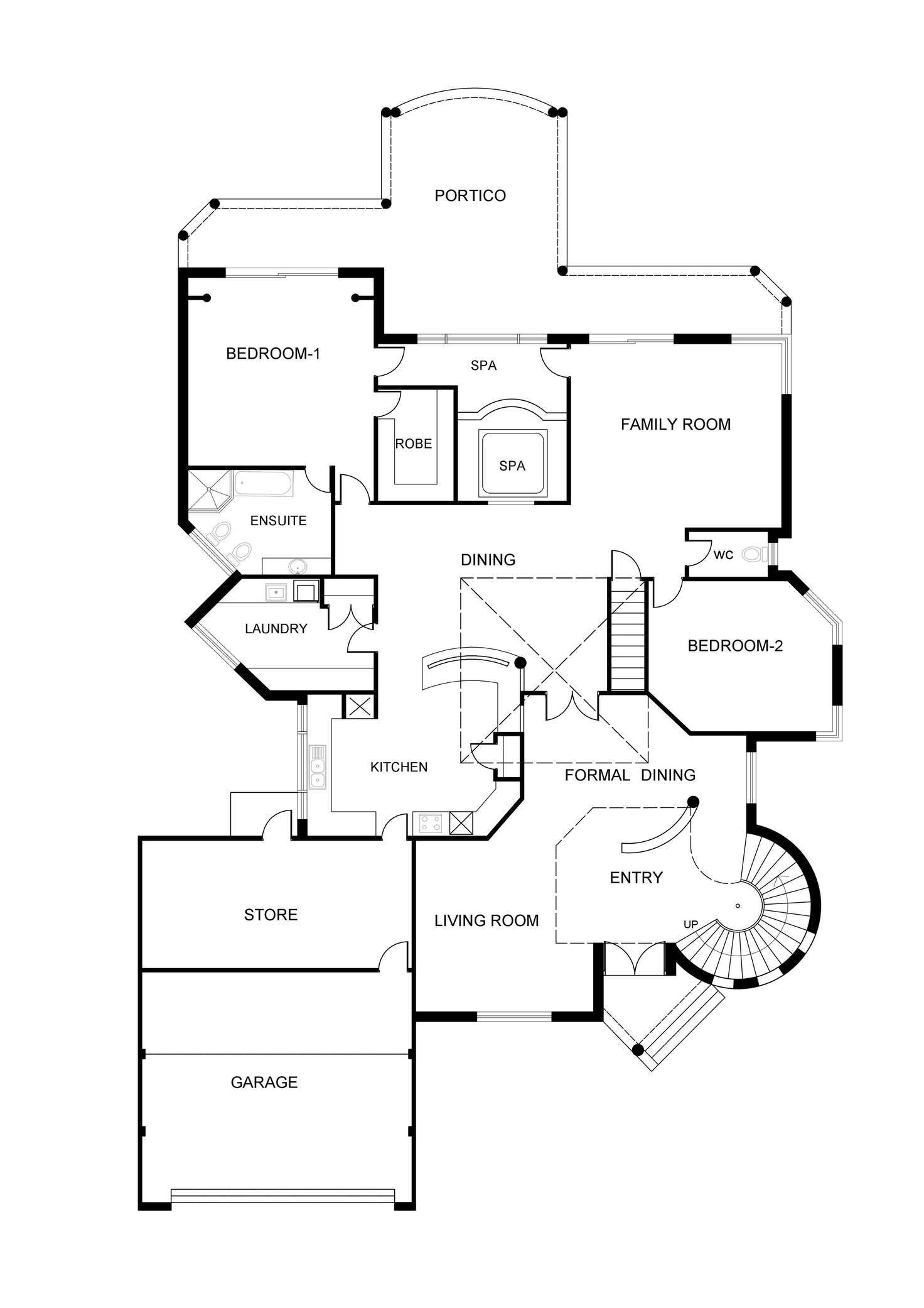 Floorplan of Homely house listing, 31 Portofino Crescent, Pelican Point WA 6230