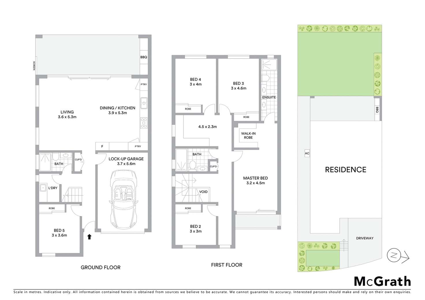Floorplan of Homely semiDetached listing, 15A Barellan Avenue, Carlingford NSW 2118