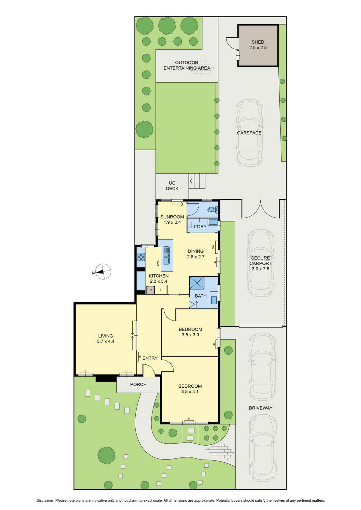 Floorplan of Homely house listing, 4 Newman Street, Niddrie VIC 3042