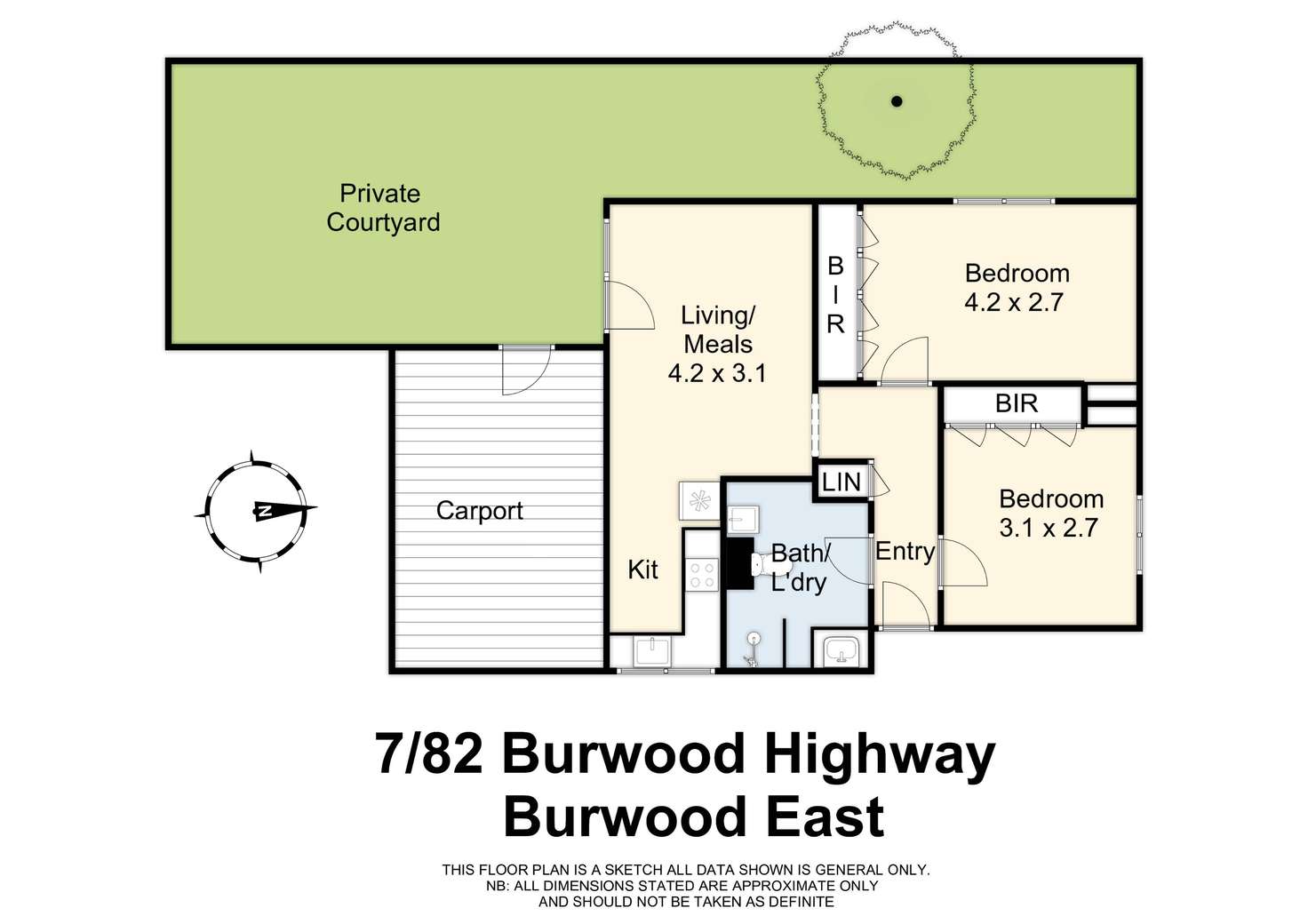Floorplan of Homely unit listing, 7/82 Burwood Highway, Burwood East VIC 3151