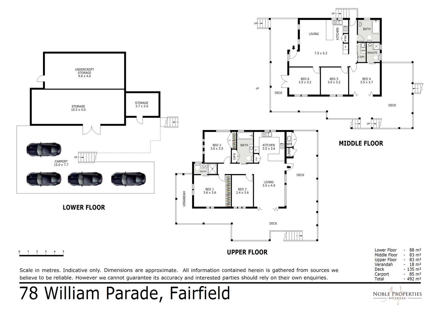 Floorplan of Homely house listing, 78 William Parade, Fairfield QLD 4103
