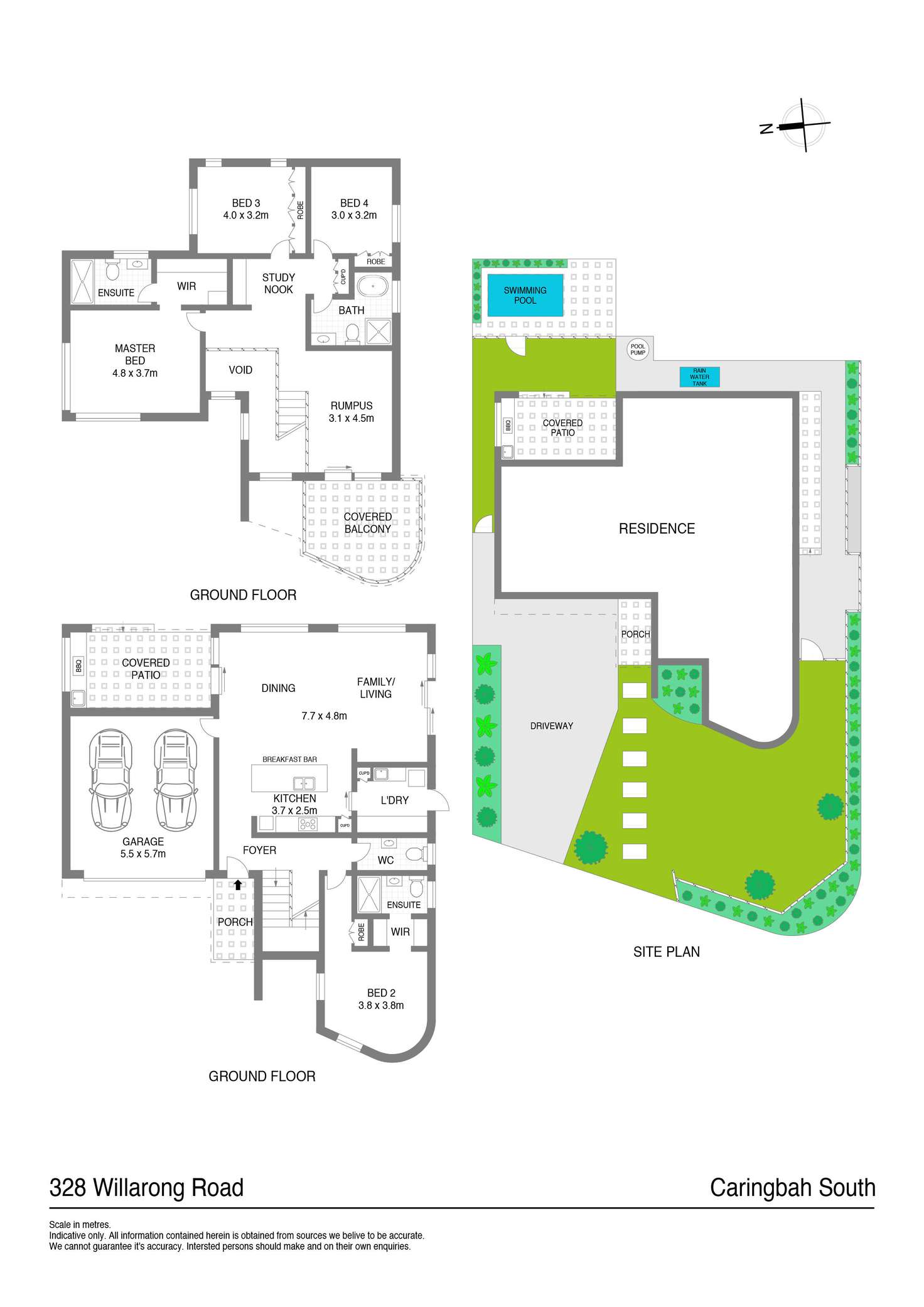Floorplan of Homely house listing, 328 Willarong Road, Caringbah South NSW 2229