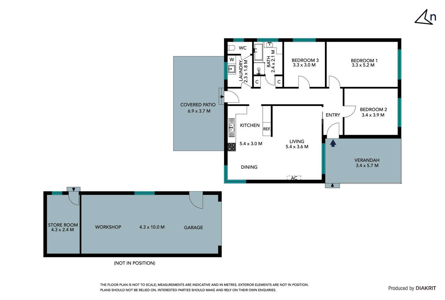 Floorplan of Homely house listing, 32 Caroline Street, Thomastown VIC 3074