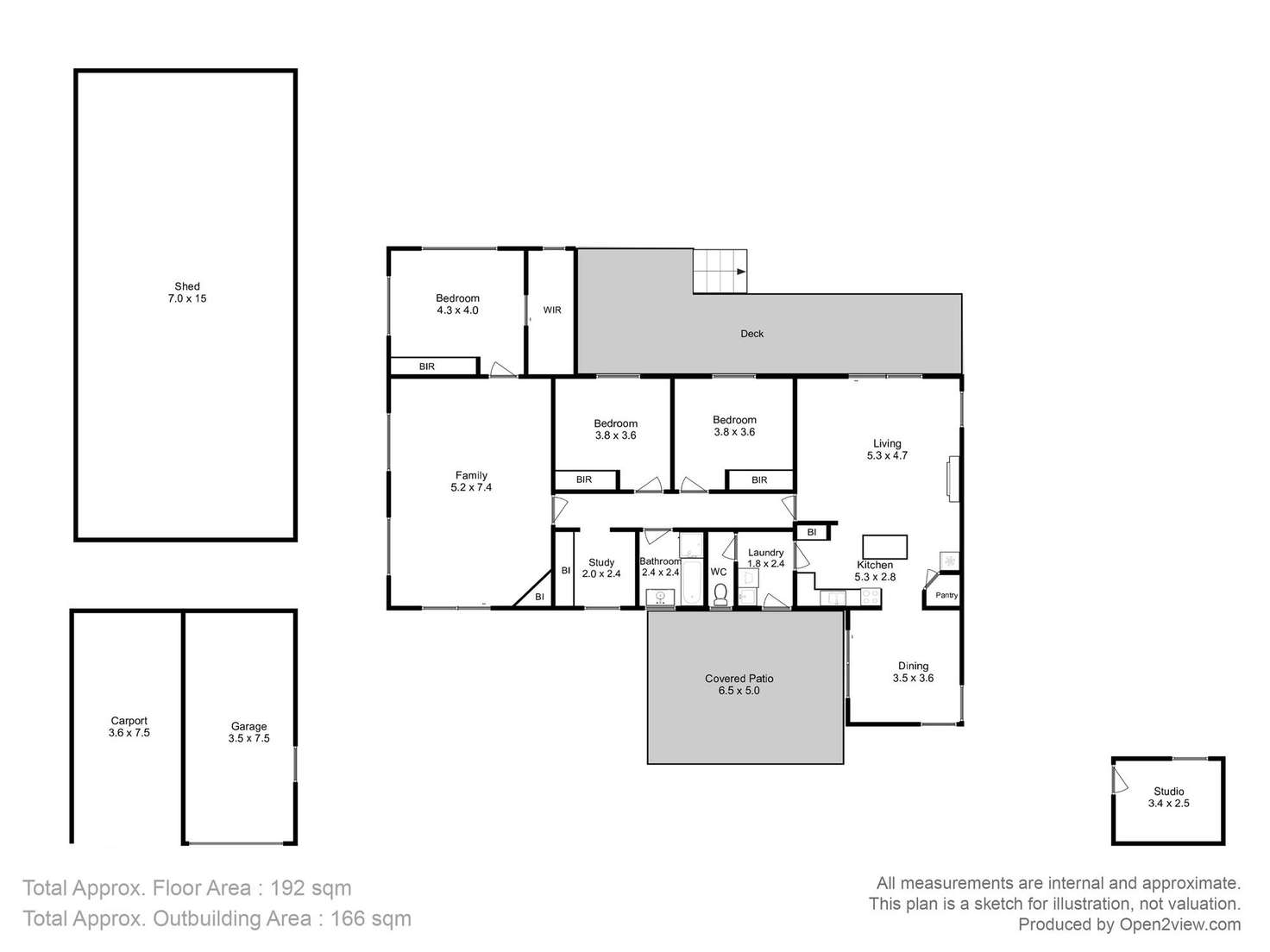 Floorplan of Homely house listing, 7 Roaring Beach Road, Nubeena TAS 7184