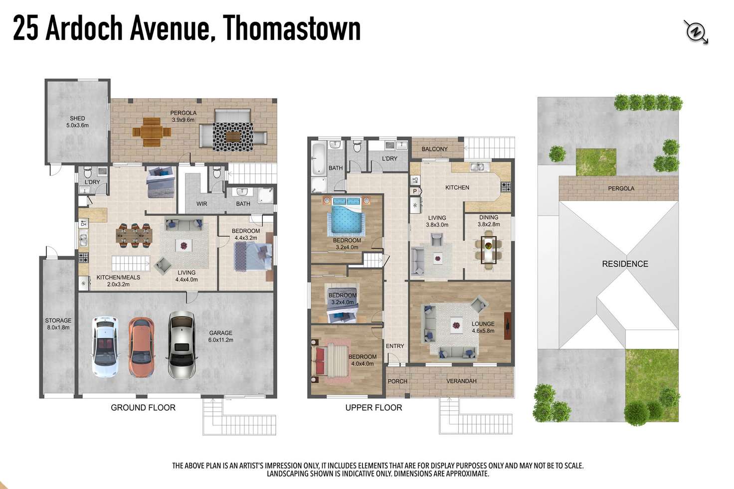 Floorplan of Homely house listing, 25 Ardoch Avenue, Thomastown VIC 3074