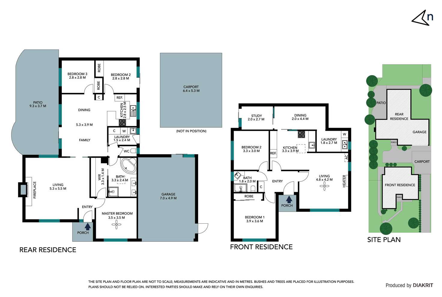 Floorplan of Homely house listing, 95 Hickford Street, Reservoir VIC 3073