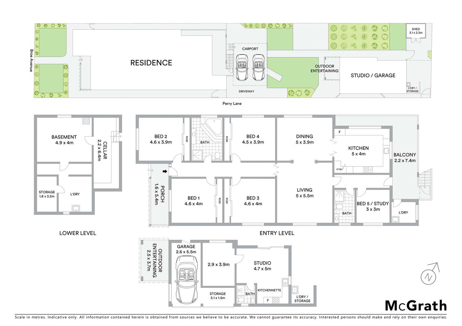 Floorplan of Homely house listing, 1 Broe Avenue, Arncliffe NSW 2205