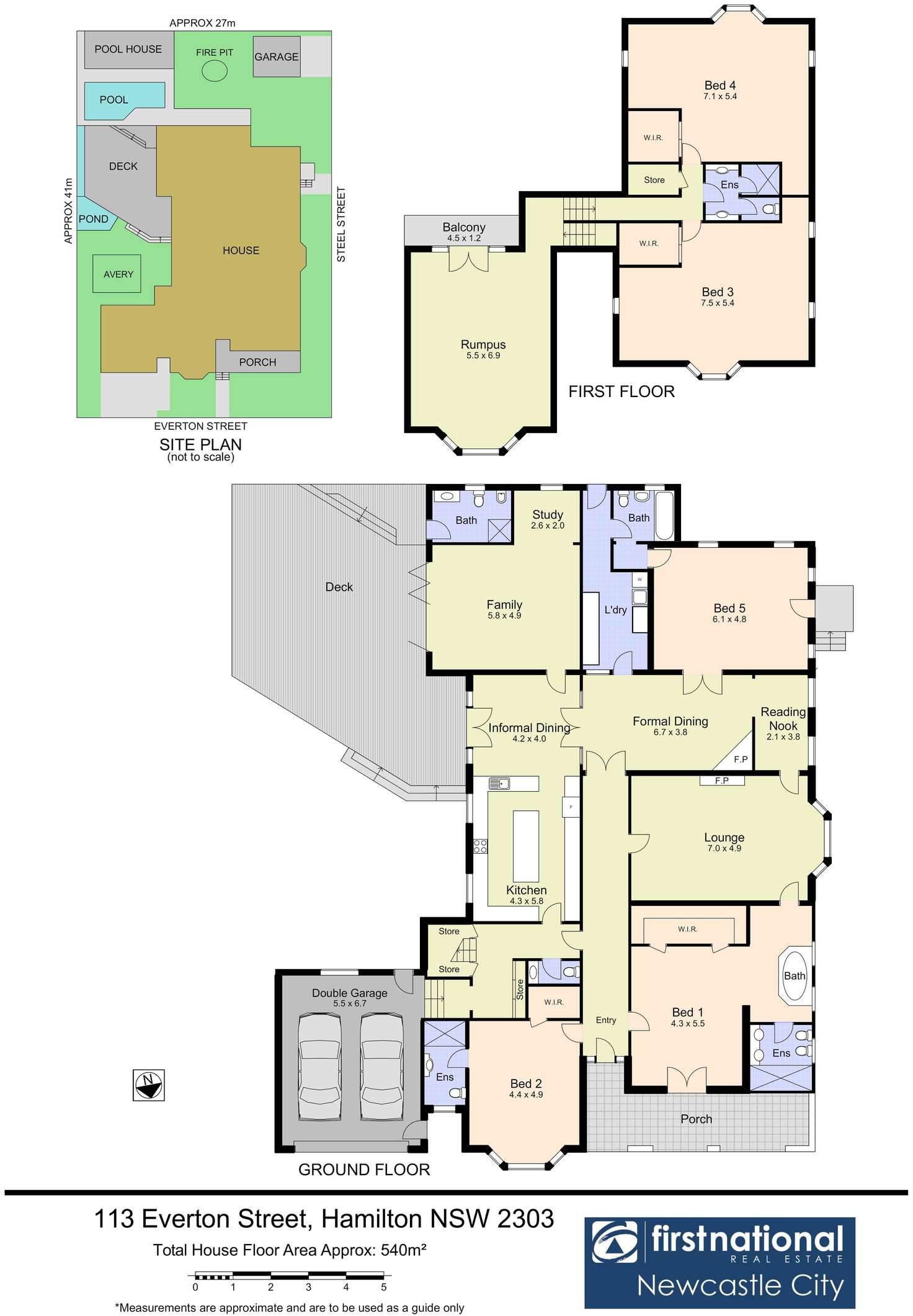 Floorplan of Homely house listing, 113 Everton Street, Hamilton NSW 2303