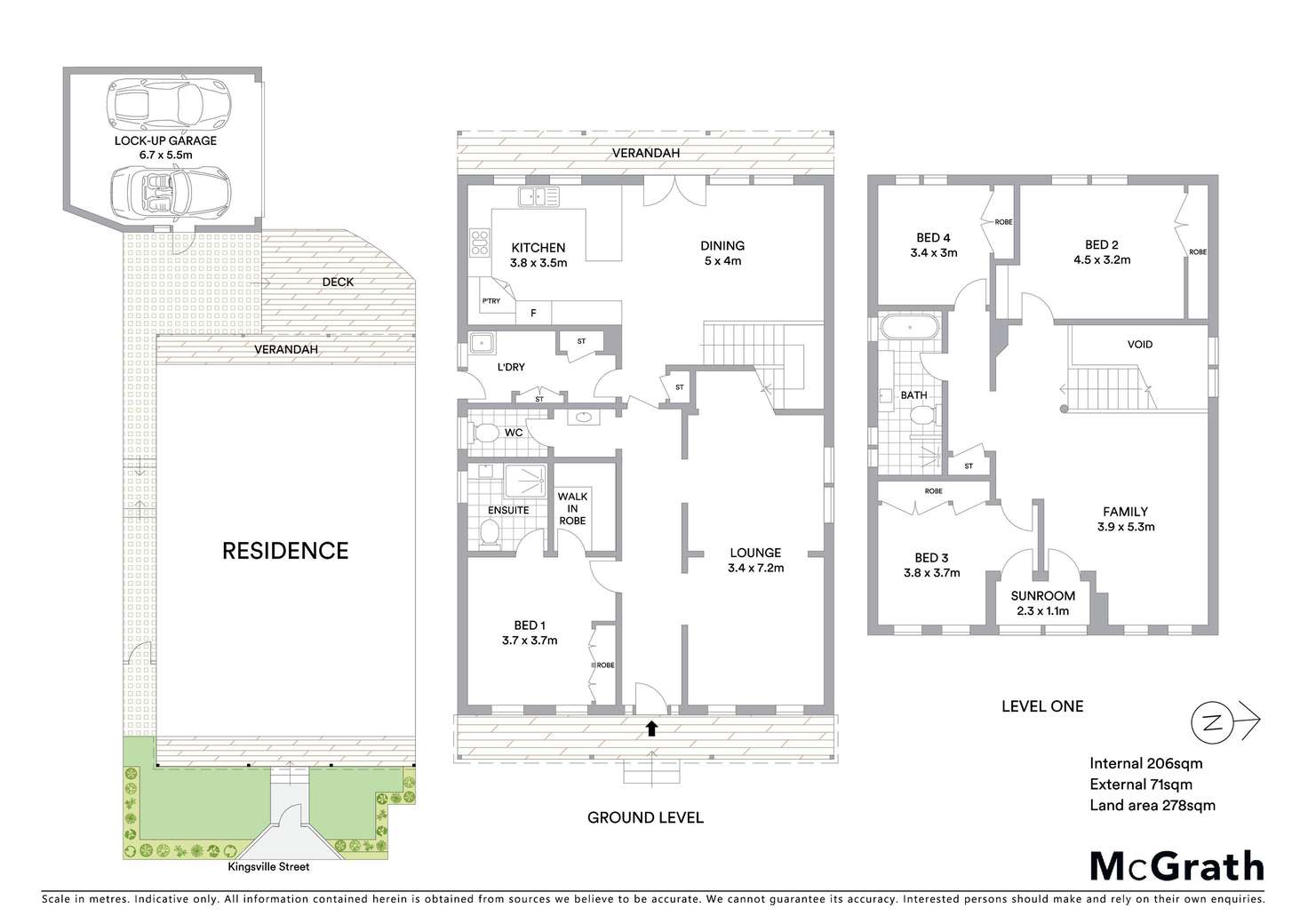 Floorplan of Homely house listing, 1/70 Kingsville Street, Kingsville VIC 3012