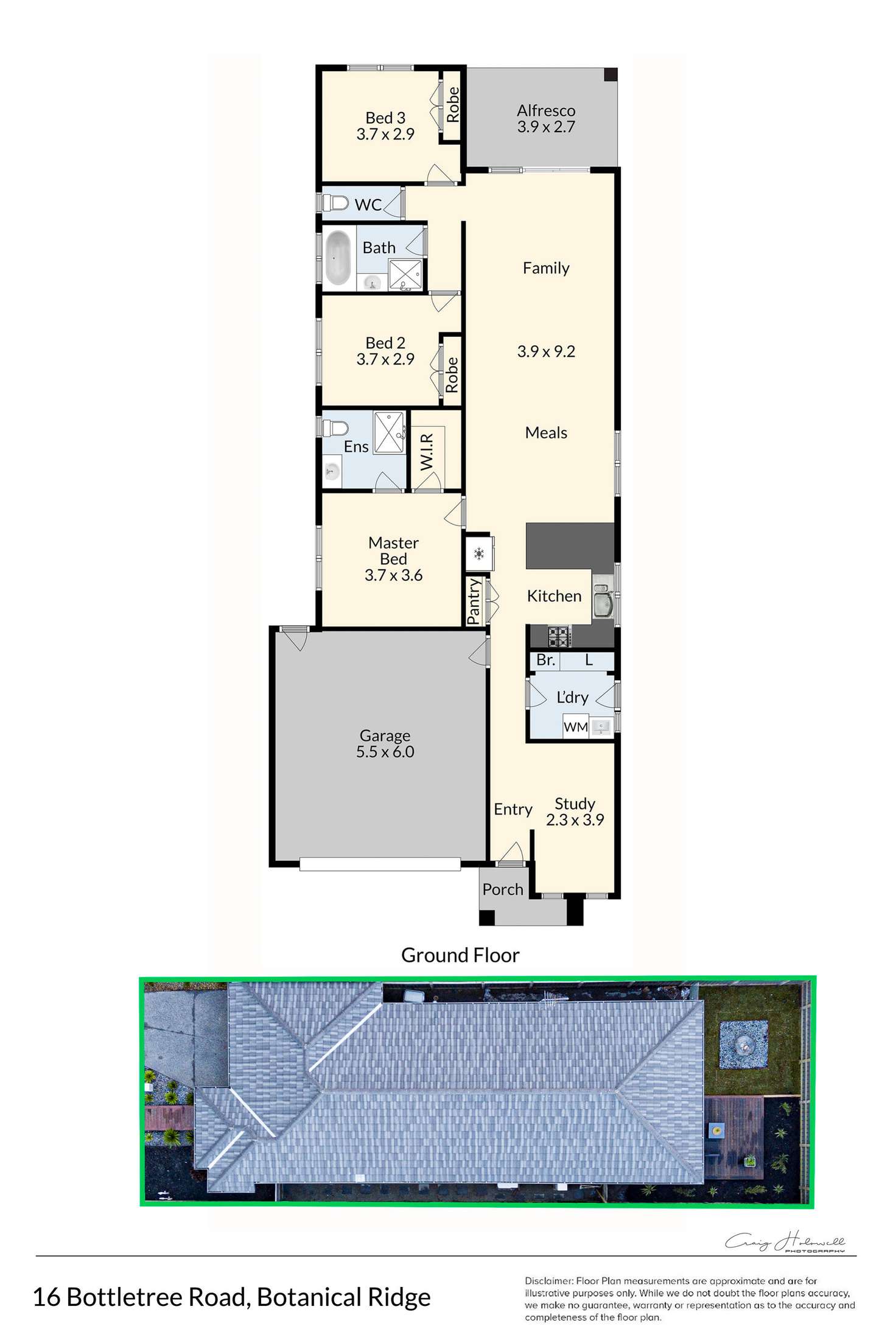 Floorplan of Homely house listing, 16 Bottletree Road, Botanic Ridge VIC 3977