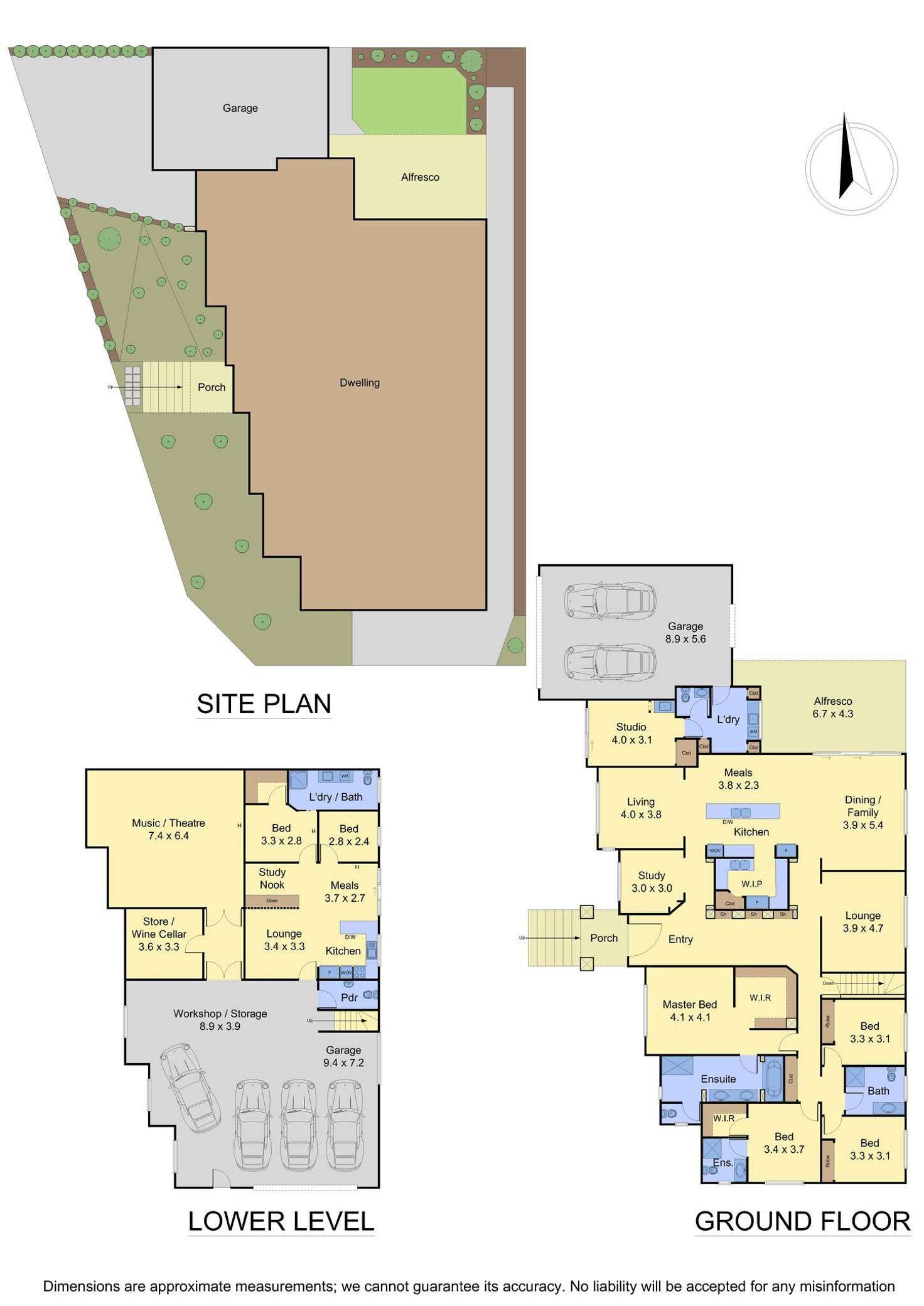 Floorplan of Homely house listing, 111 Meridian Drive, South Morang VIC 3752