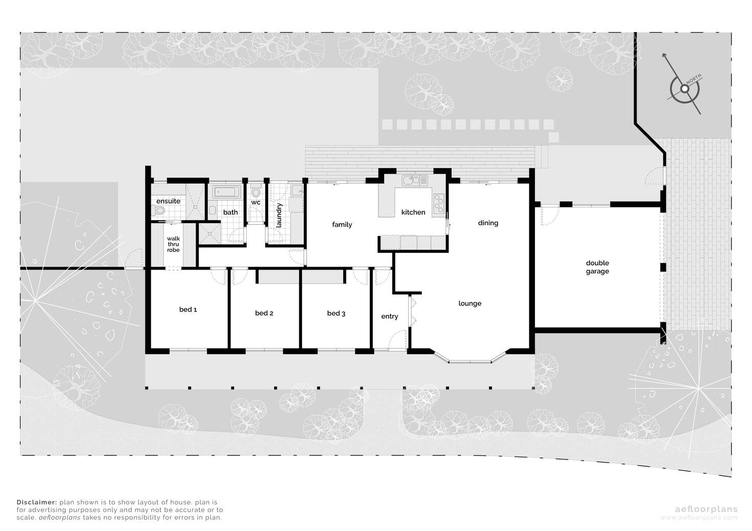 Floorplan of Homely townhouse listing, 1/31 Foxall Street, Holder ACT 2611