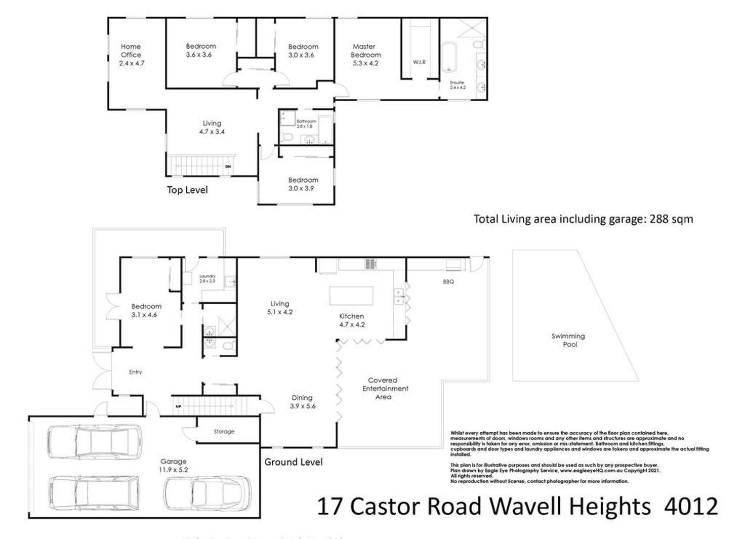 Floorplan of Homely house listing, 17 Castor Road, Wavell Heights QLD 4012