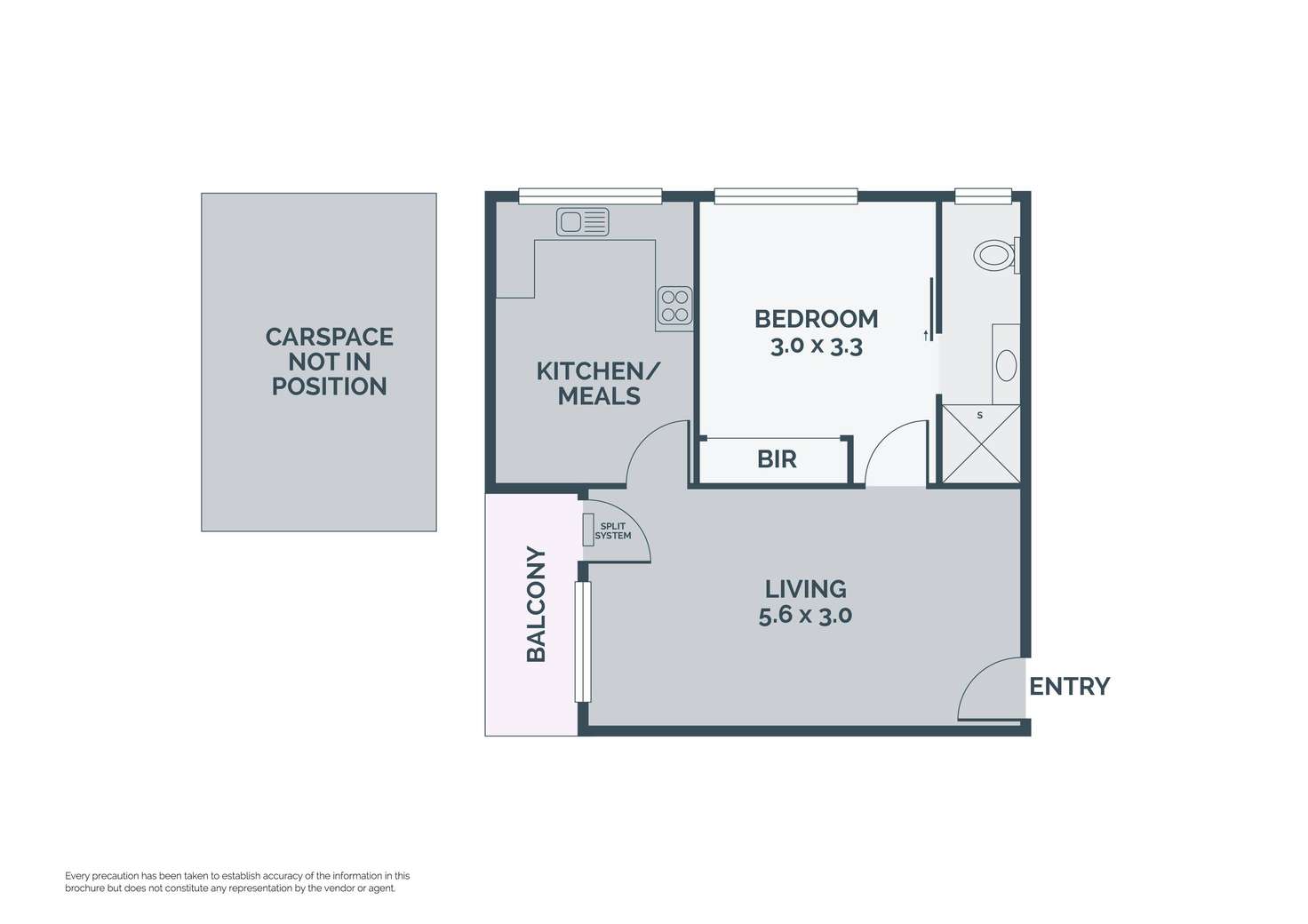 Floorplan of Homely unit listing, 3/31 Rathmines Street, Fairfield VIC 3078
