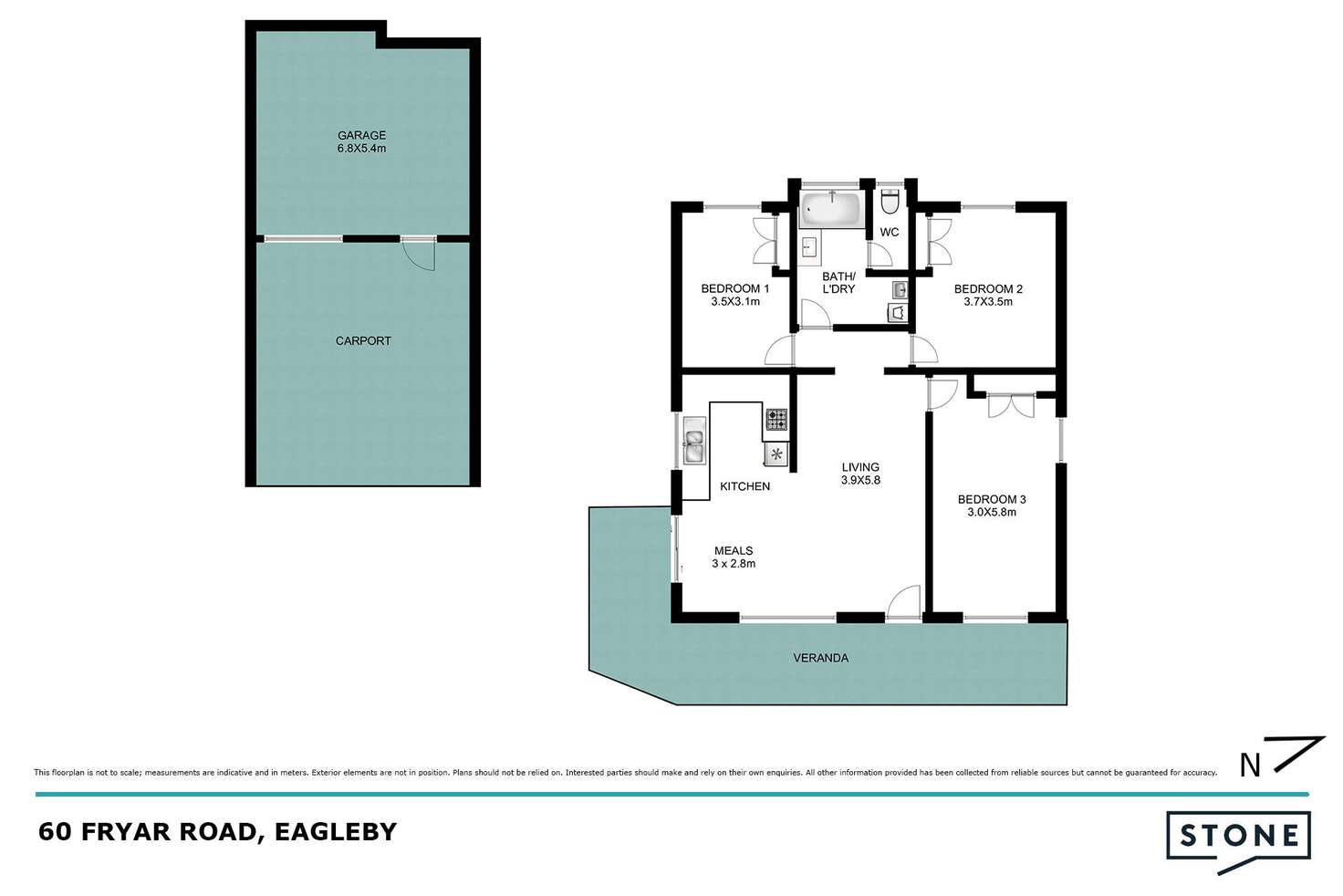 Floorplan of Homely house listing, 60 Fryar Road, Eagleby QLD 4207