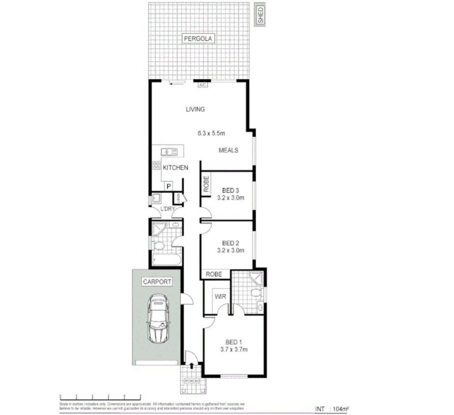 Floorplan of Homely house listing, 9A Dally Road, Gilles Plains SA 5086