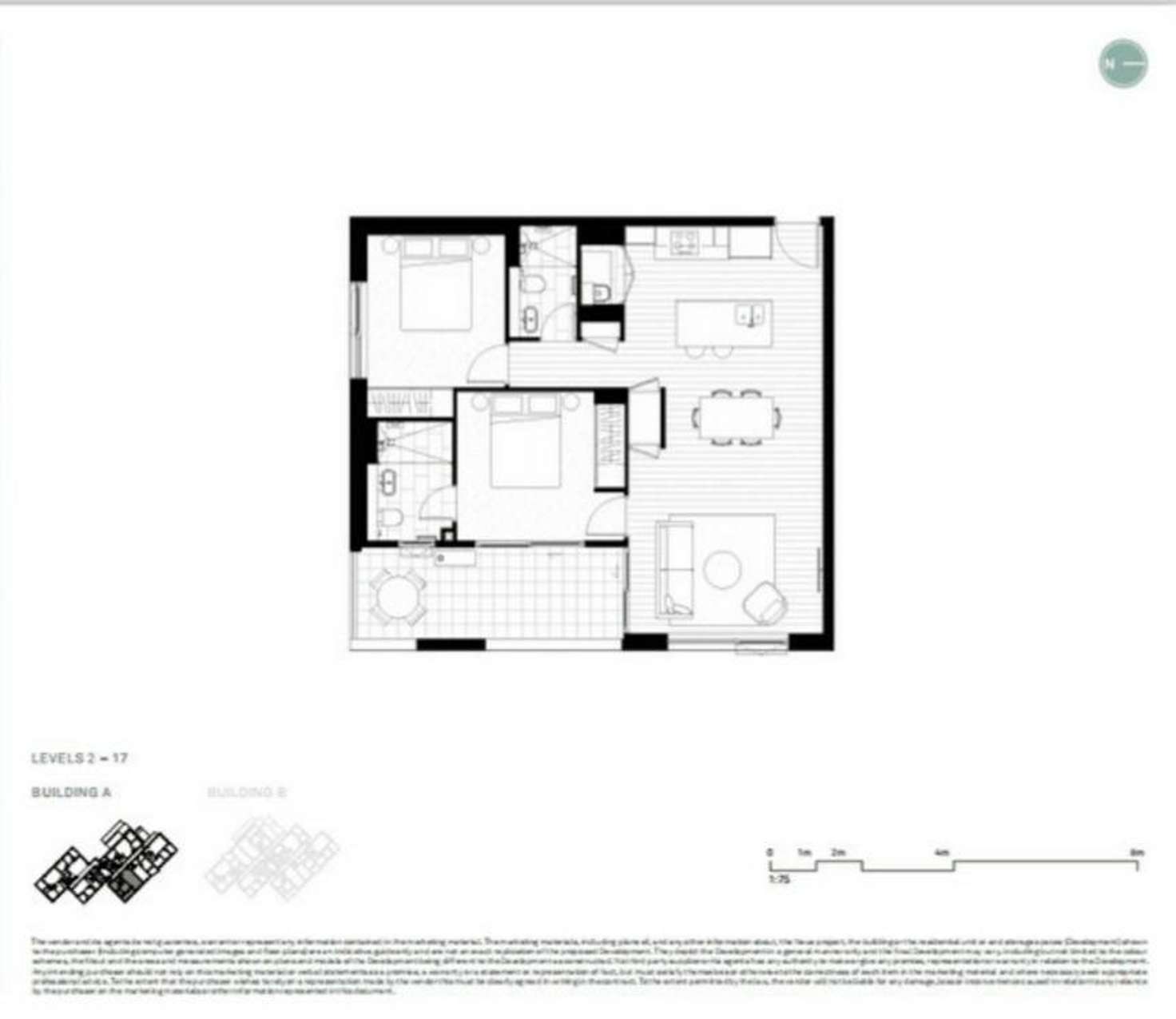Floorplan of Homely apartment listing, Level 4/137 Herring Drive, Macquarie Park NSW 2113