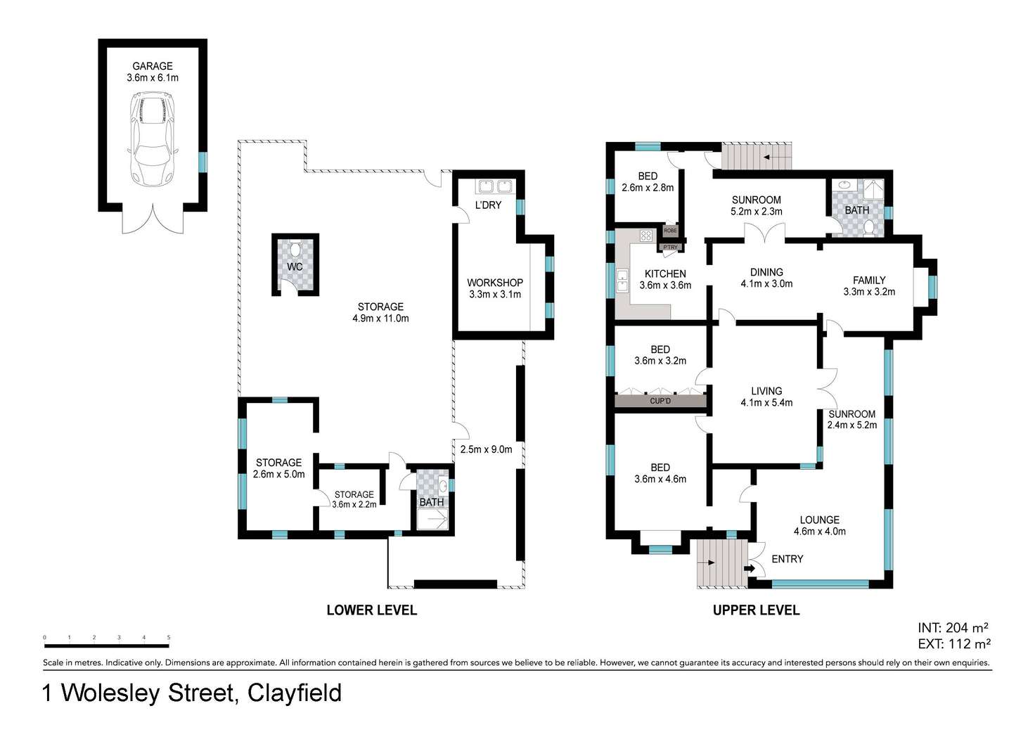 Floorplan of Homely house listing, 1 Wolseley Street, Clayfield QLD 4011