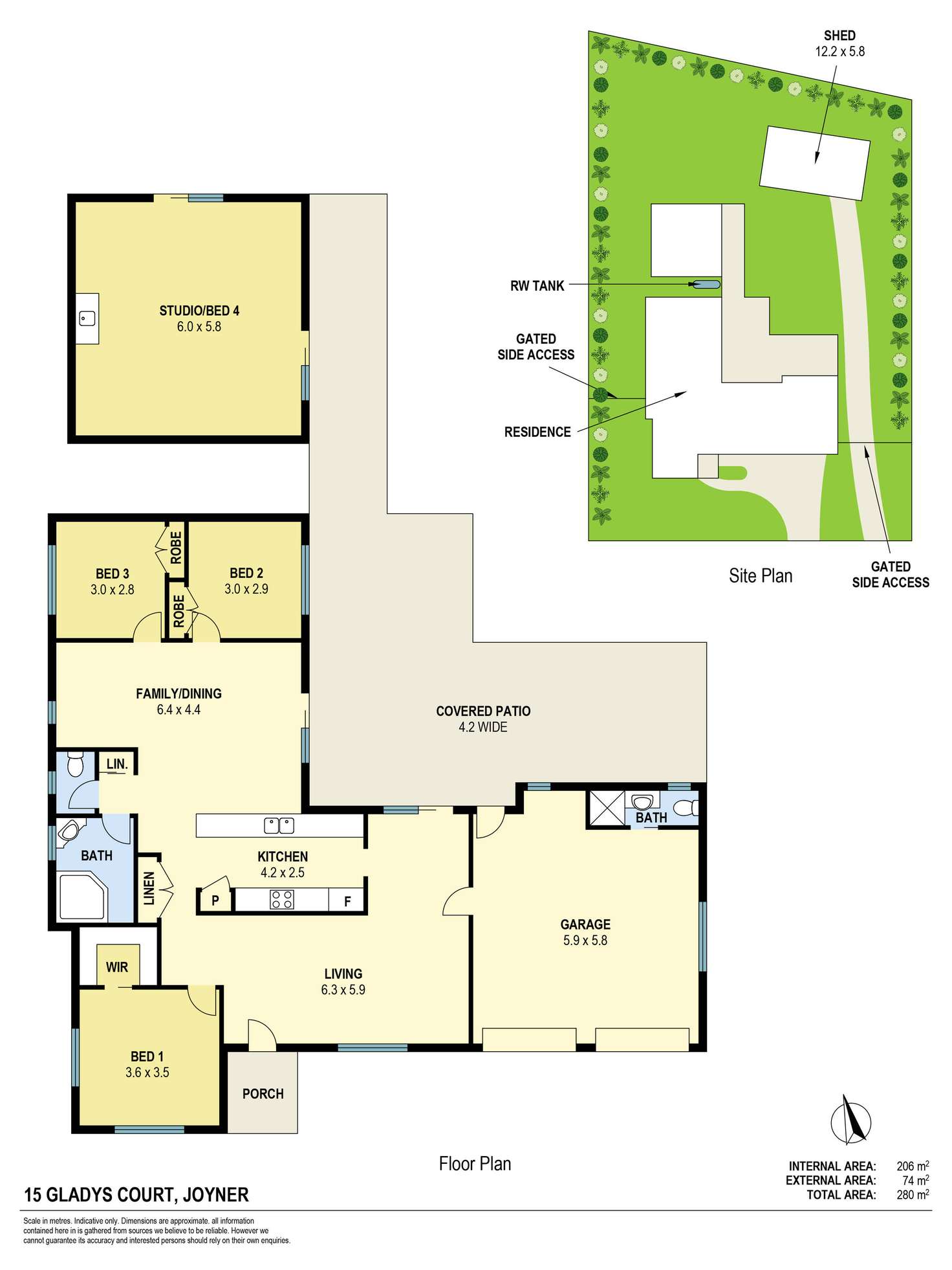Floorplan of Homely house listing, 15 Gladys Court, Joyner QLD 4500