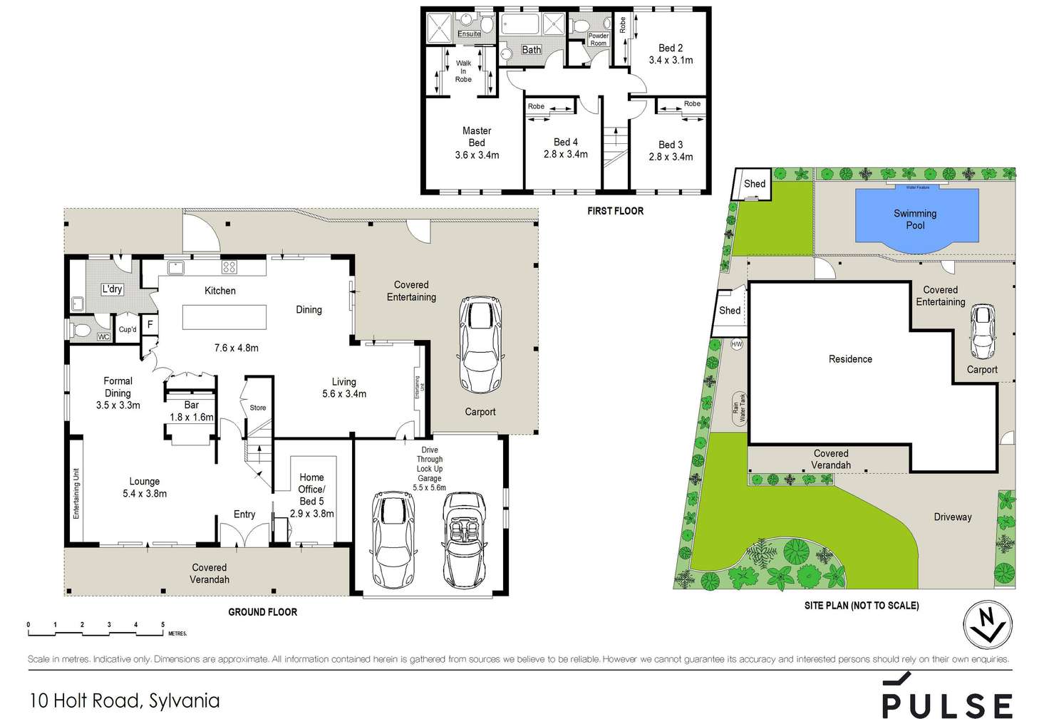 Floorplan of Homely house listing, 10 Holt Road, Sylvania NSW 2224