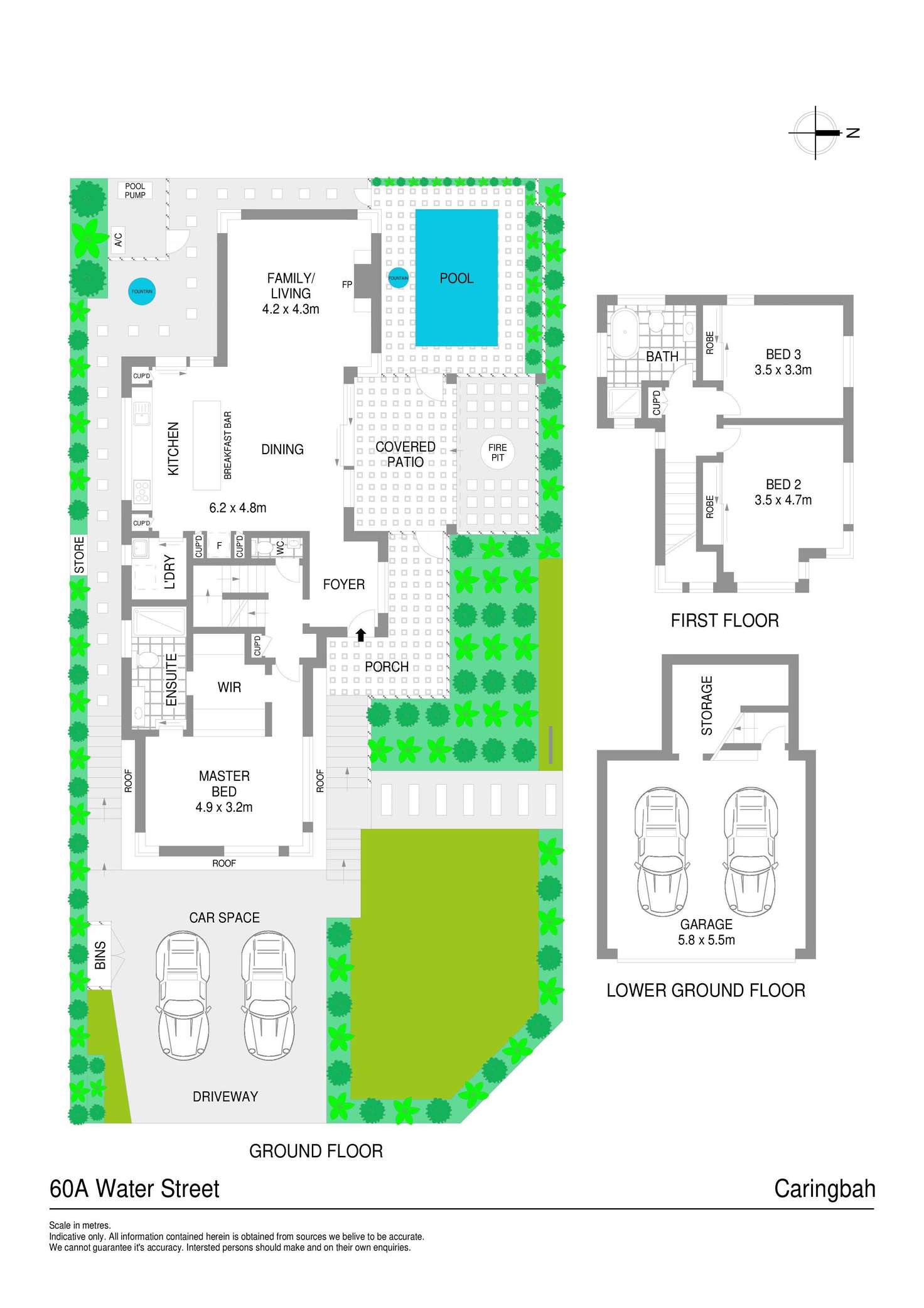 Floorplan of Homely house listing, 60a Water Street, Caringbah South NSW 2229