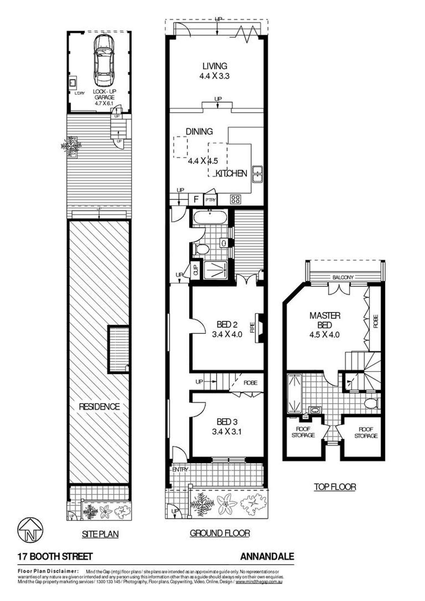 Floorplan of Homely house listing, 17 Booth Street, Annandale NSW 2038