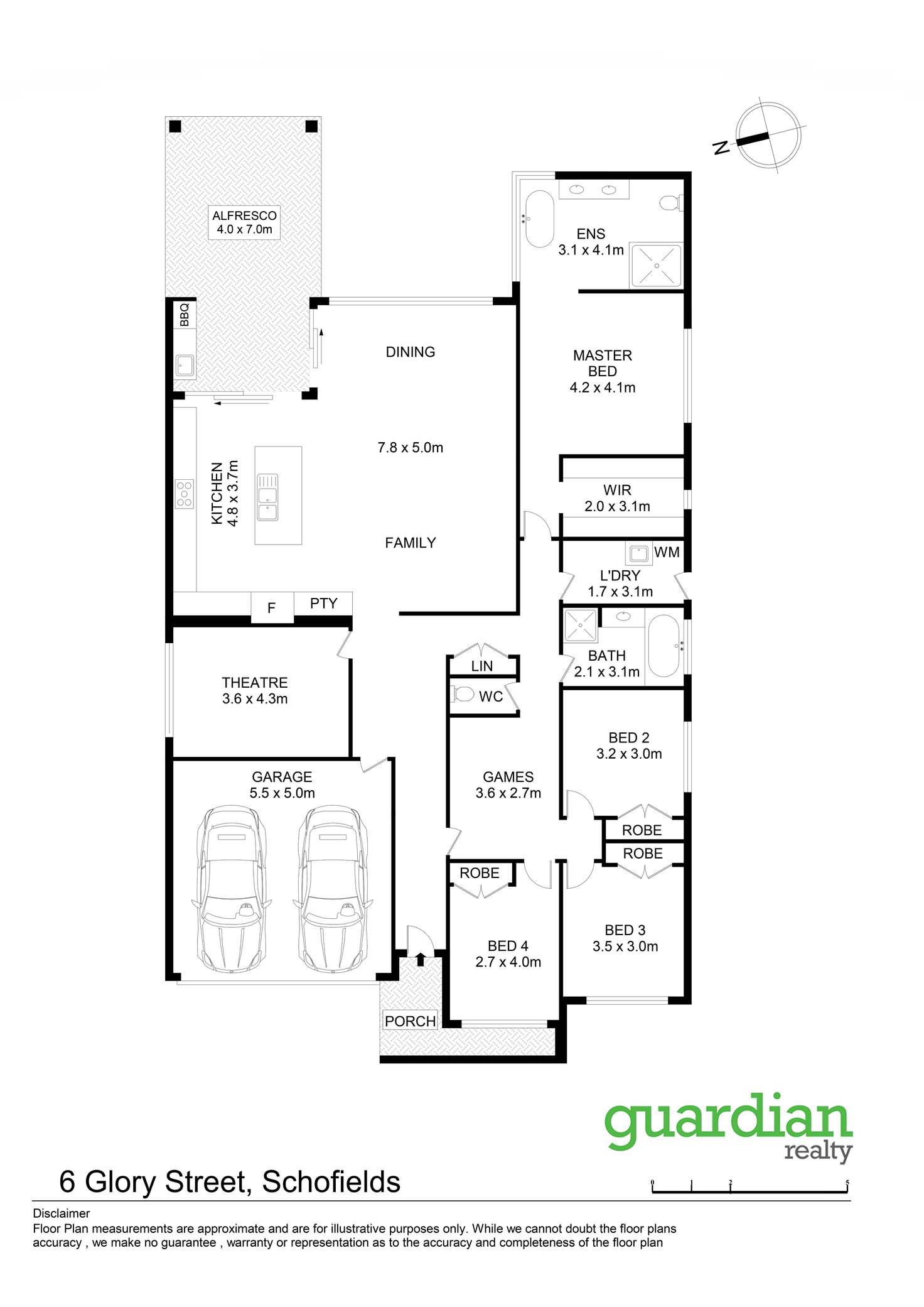 Floorplan of Homely house listing, 6 Glory Street, Schofields NSW 2762