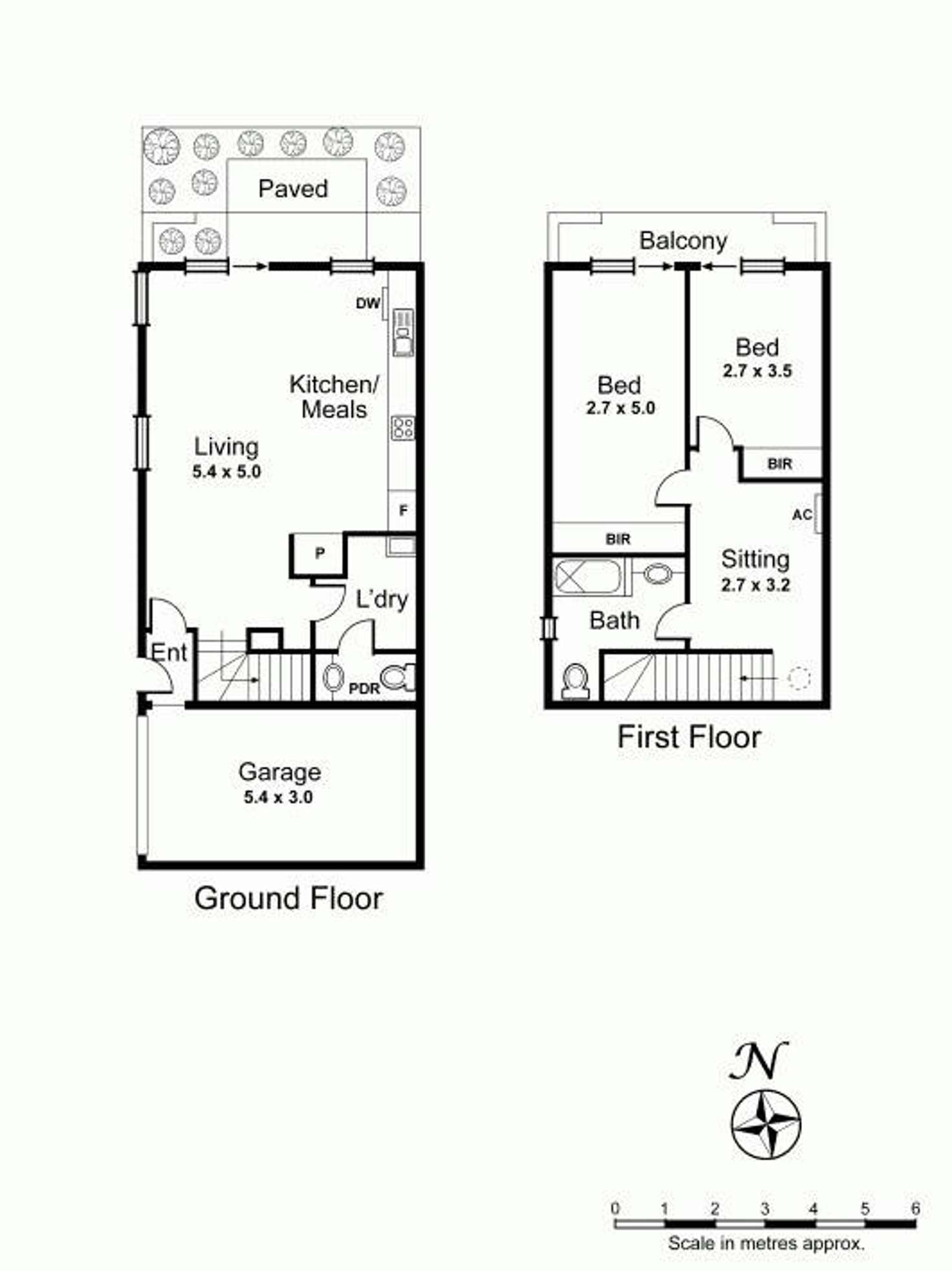 Floorplan of Homely unit listing, 2a Elm Grove, Mckinnon VIC 3204