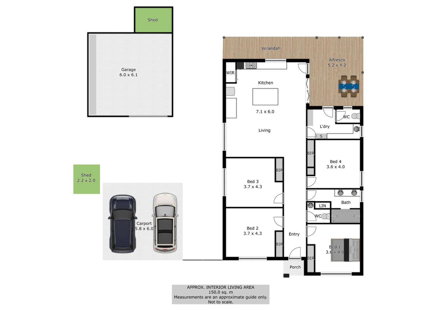 Floorplan of Homely house listing, 12 Albert Street, Corowa NSW 2646