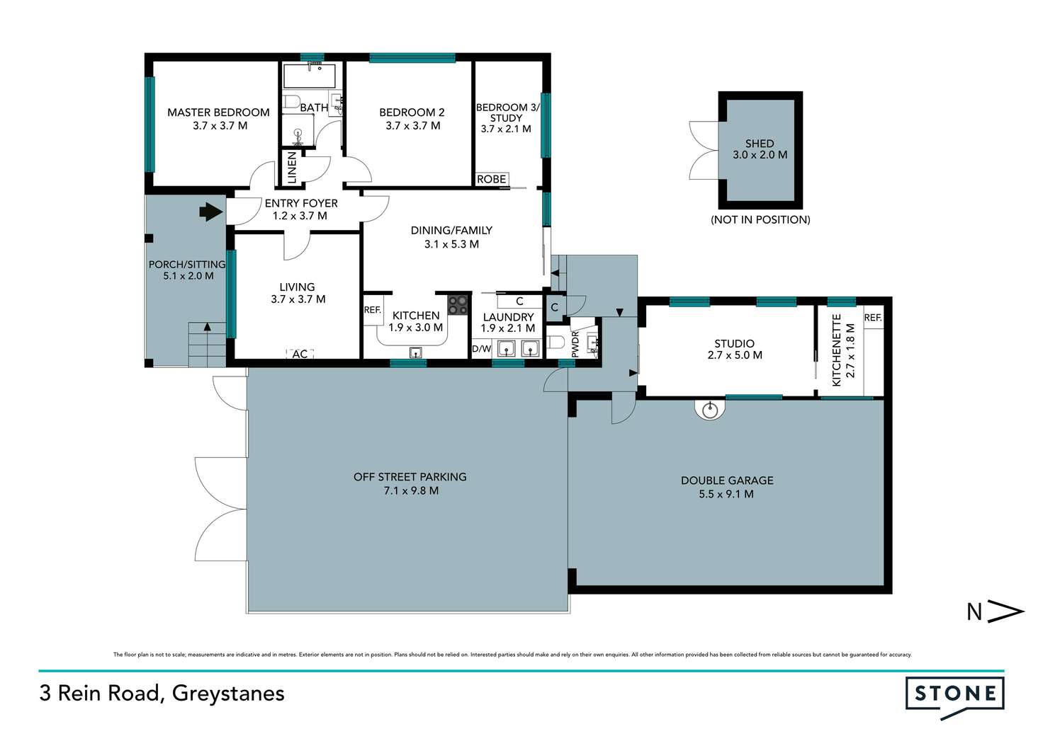 Floorplan of Homely house listing, 3 Rein Road, Greystanes NSW 2145