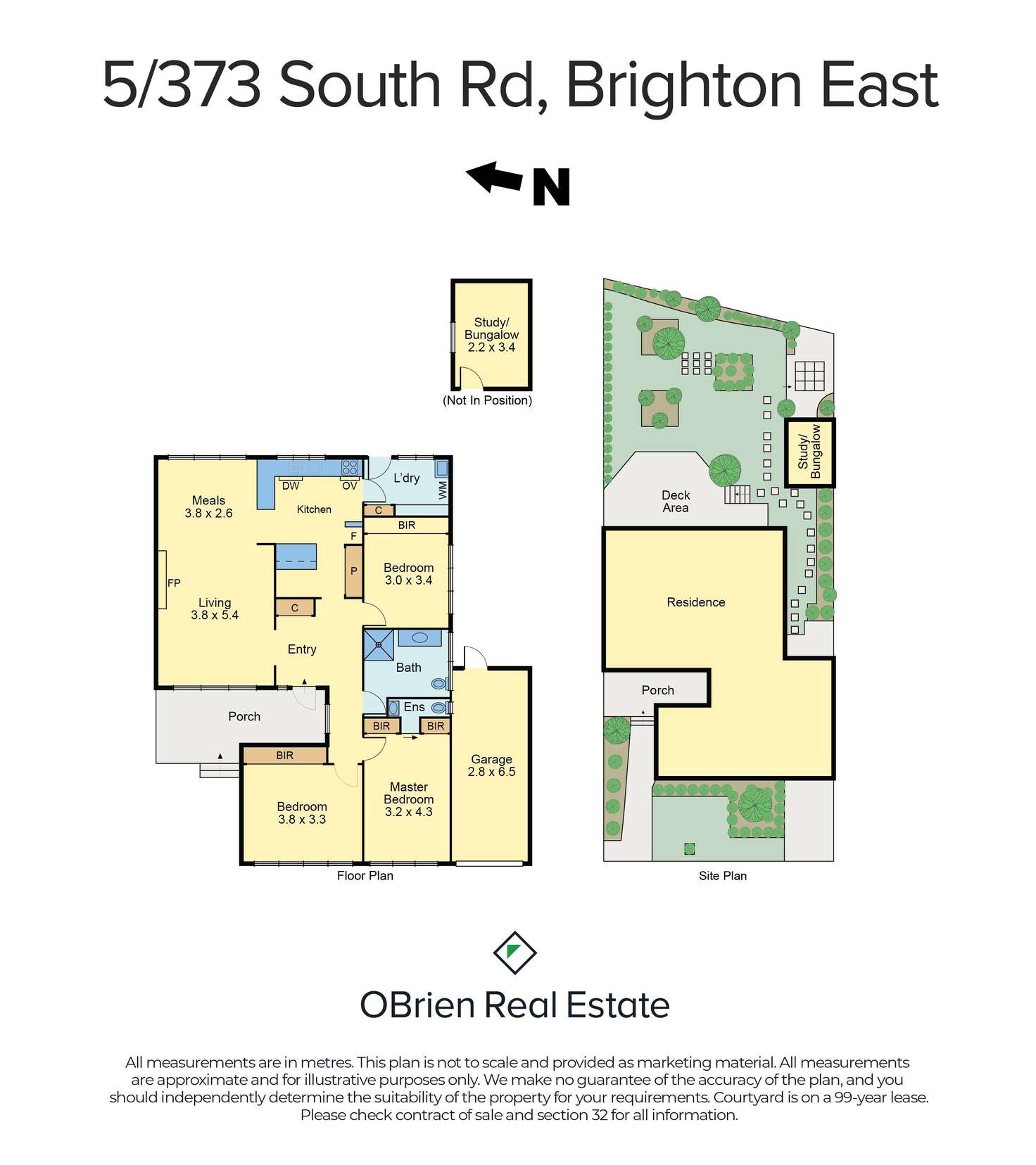 Floorplan of Homely unit listing, 5/373 South Road, Brighton East VIC 3187