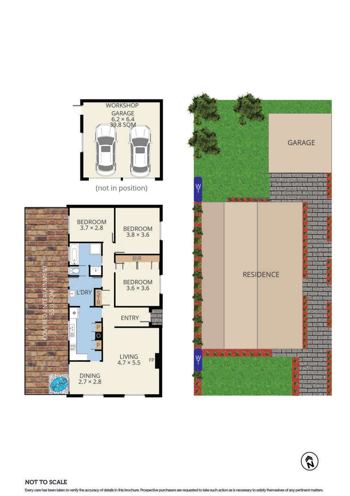 Floorplan of Homely house listing, 37 Ludwig Street, Springvale South VIC 3172