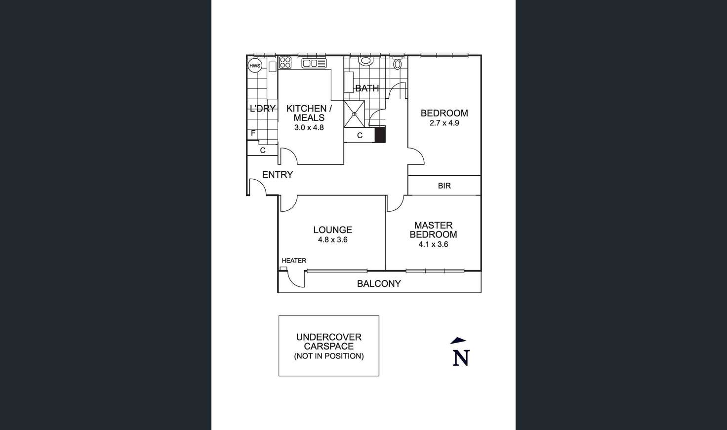 Floorplan of Homely apartment listing, 8/21 Champ Street, Coburg VIC 3058