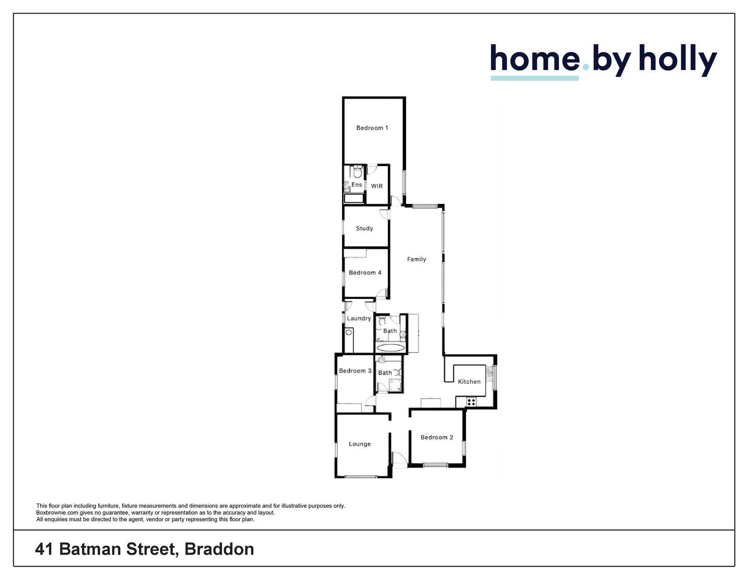Floorplan of Homely house listing, 41 Batman Street, Braddon ACT 2612