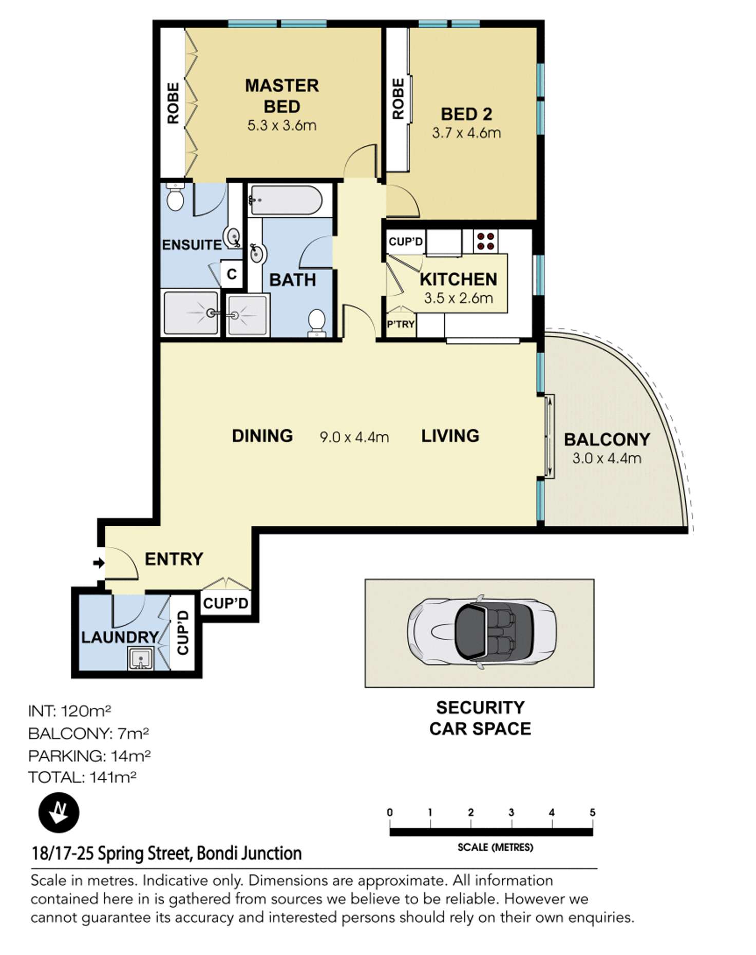 Floorplan of Homely apartment listing, 39/17-25 Spring Street, Bondi Junction NSW 2022