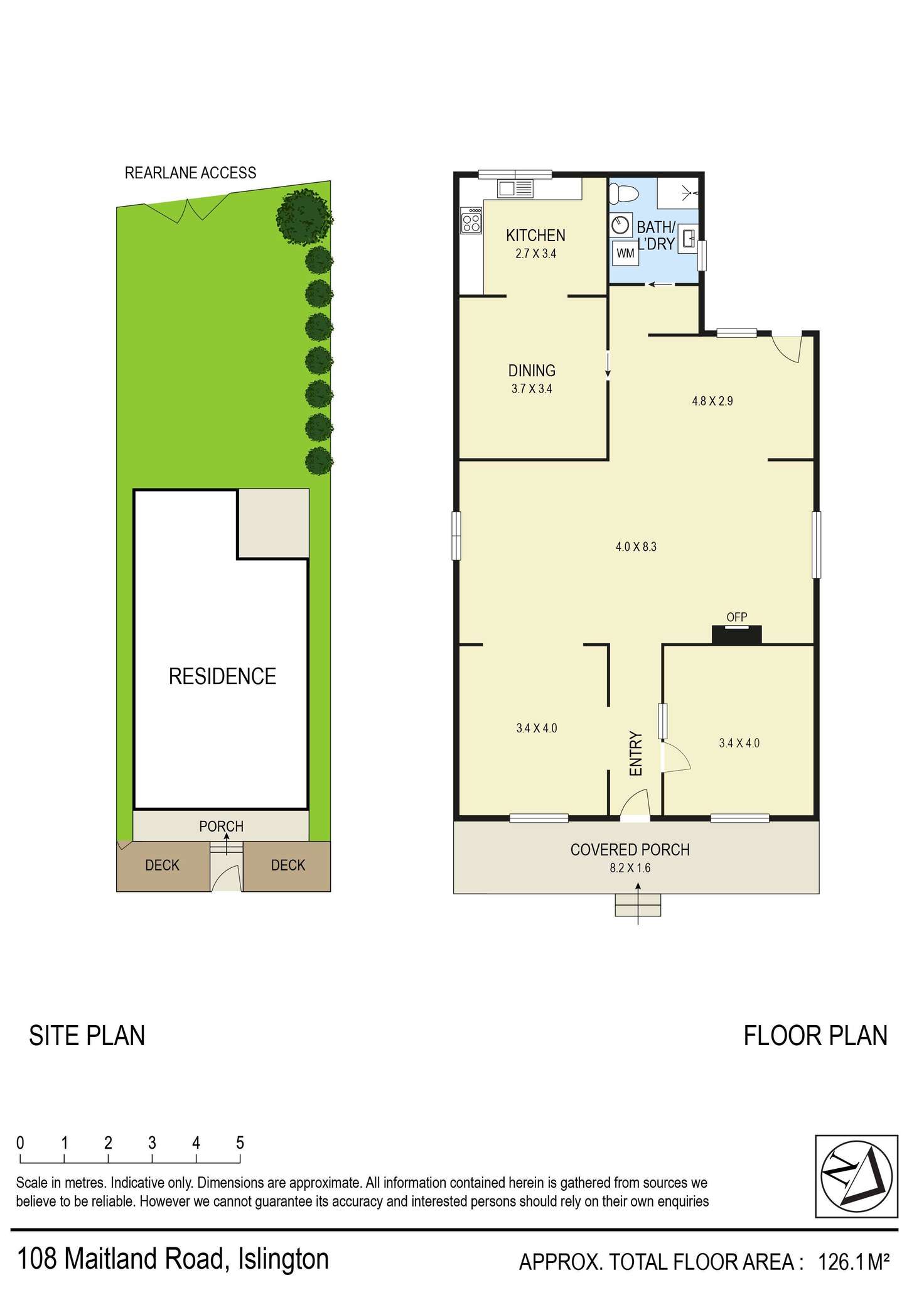 Floorplan of Homely house listing, 108 Maitland Road, Islington NSW 2296