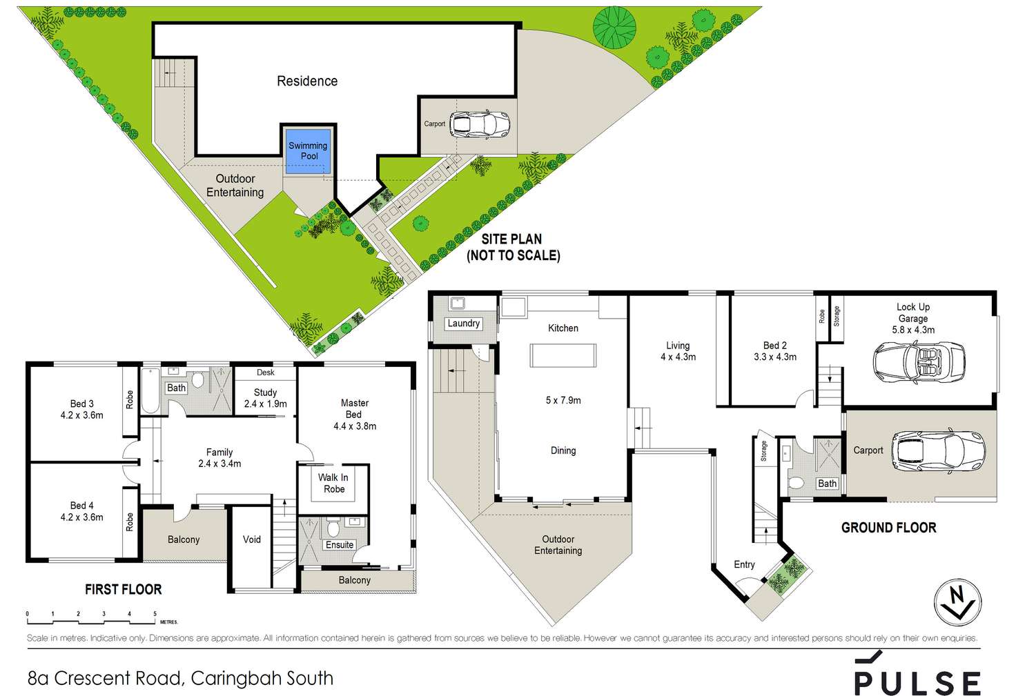 Floorplan of Homely house listing, 8A Crescent Road, Caringbah South NSW 2229