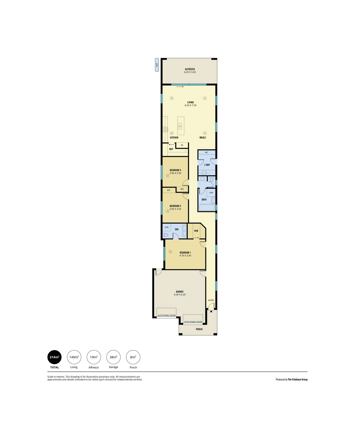 Floorplan of Homely house listing, 6A Rostrevor Avenue, Rostrevor SA 5073