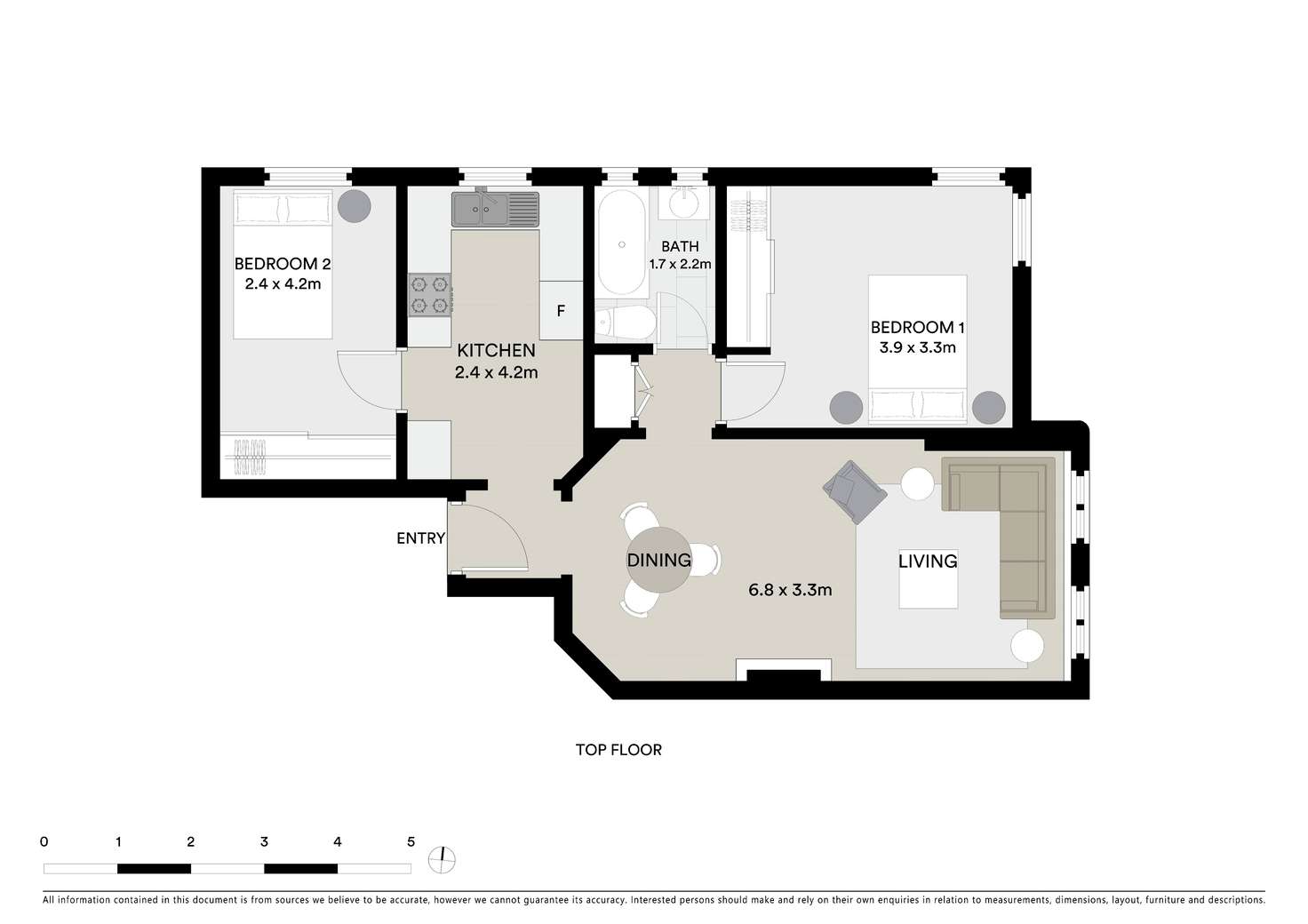 Floorplan of Homely apartment listing, 11/13 Manion Avenue, Rose Bay NSW 2029