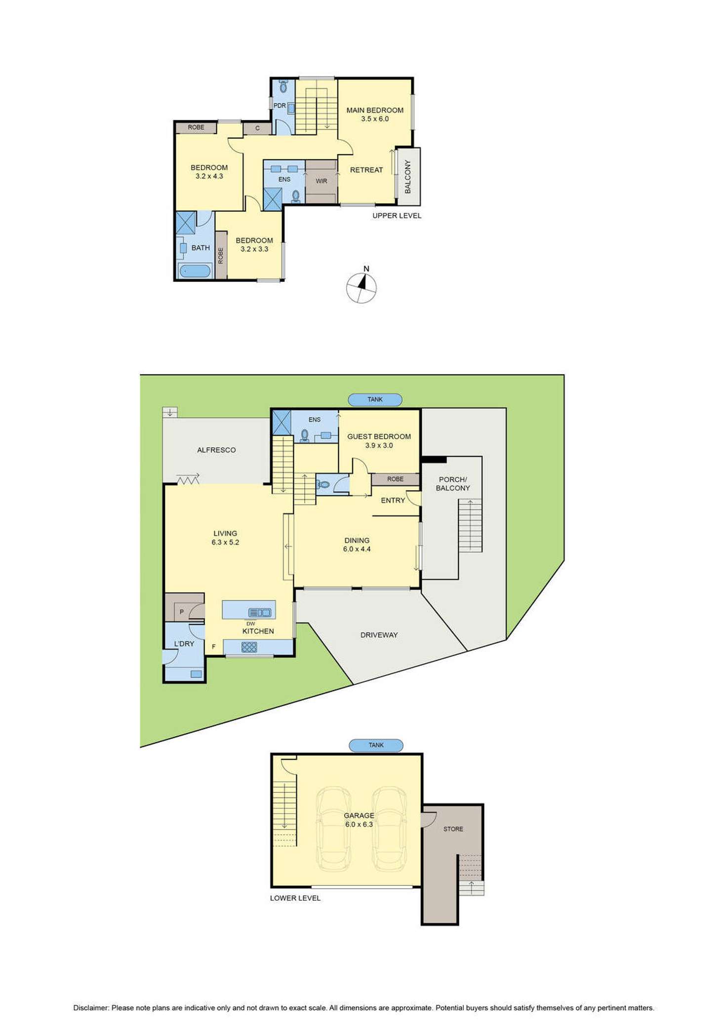 Floorplan of Homely townhouse listing, 1/161 Mascoma Street, Strathmore VIC 3041