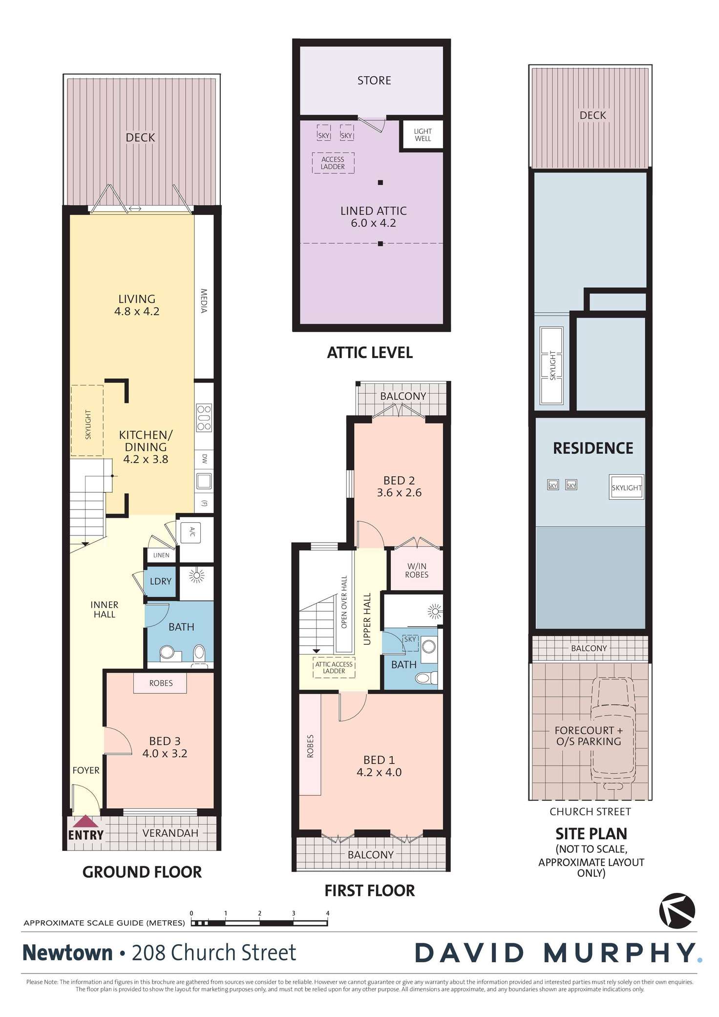 Floorplan of Homely house listing, 2/208 Church Street, Newtown NSW 2042