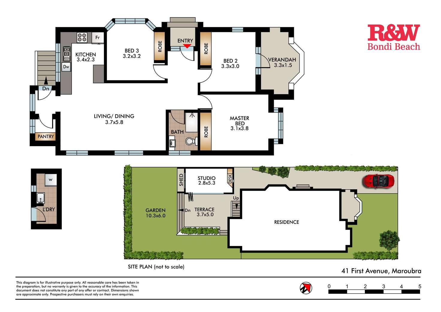 Floorplan of Homely house listing, 41 First Avenue, Maroubra NSW 2035