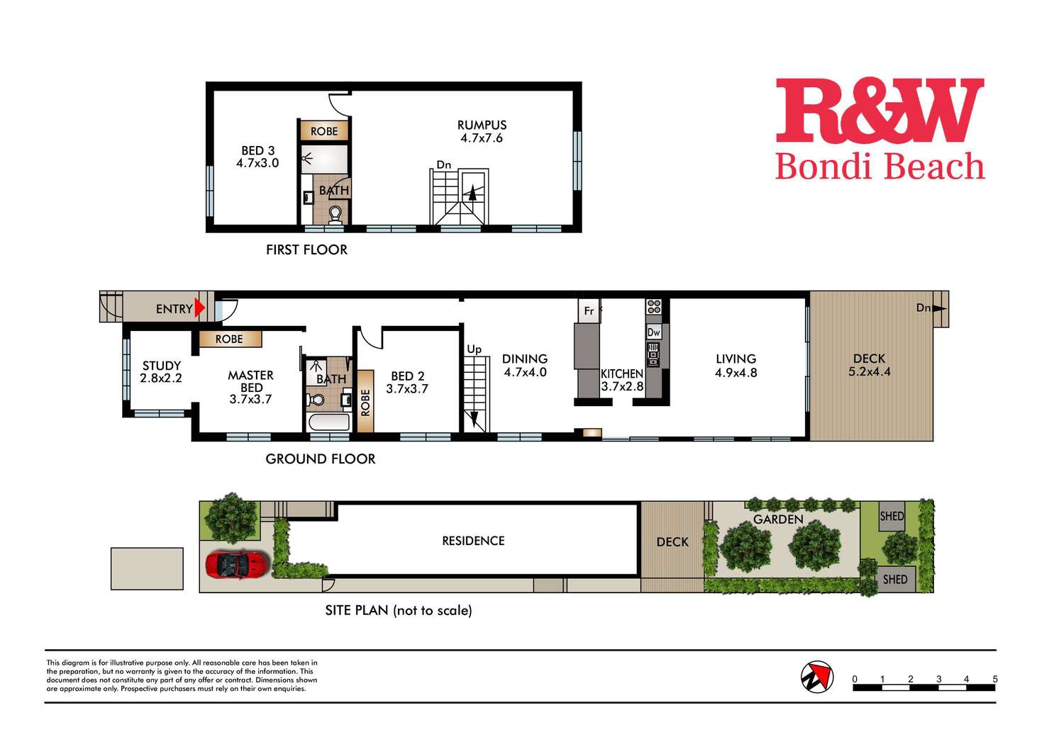 Floorplan of Homely house listing, 121 Hall Street, Bondi Beach NSW 2026