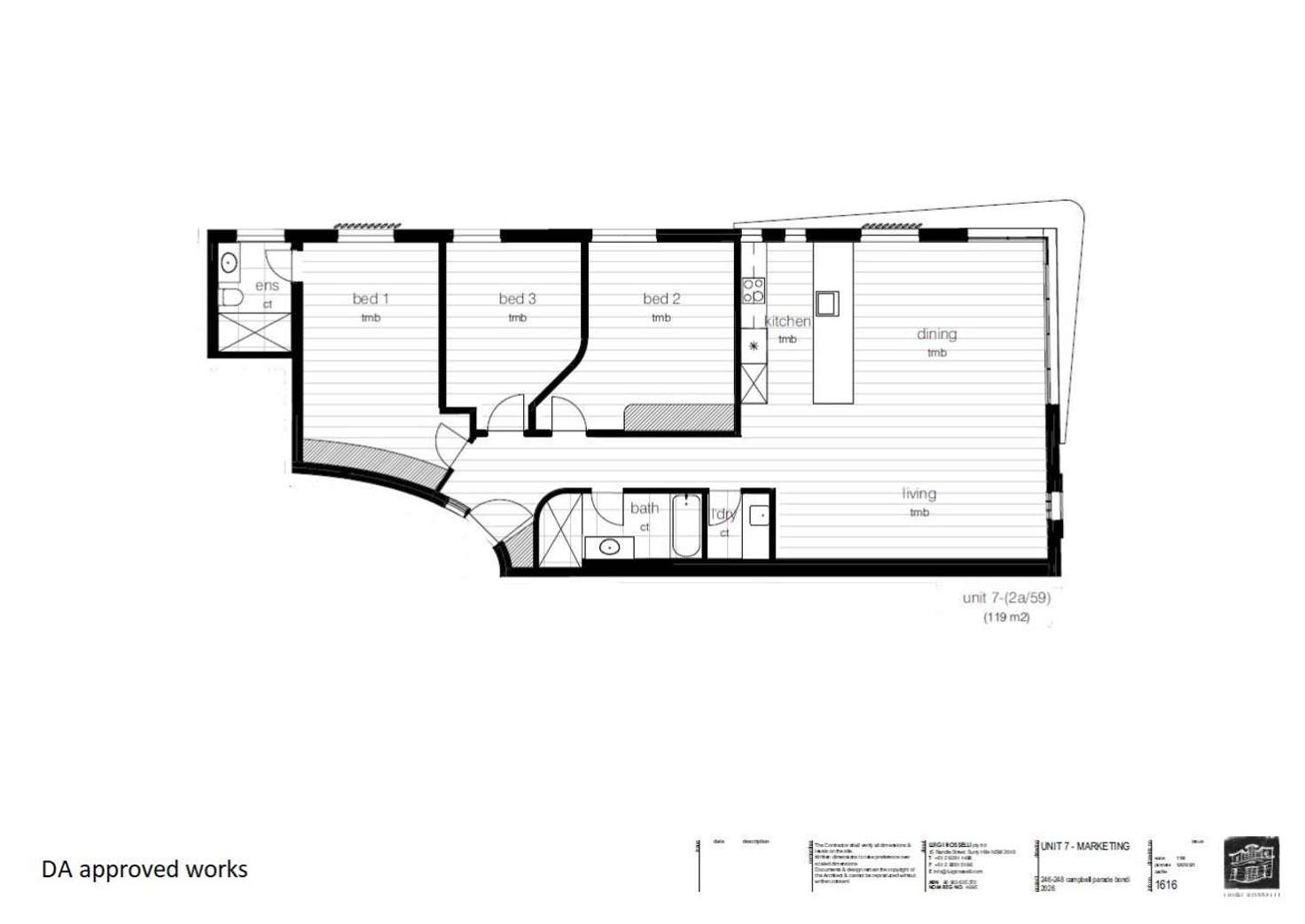 Floorplan of Homely apartment listing, 7/246 Campbell Parade, Bondi Beach NSW 2026