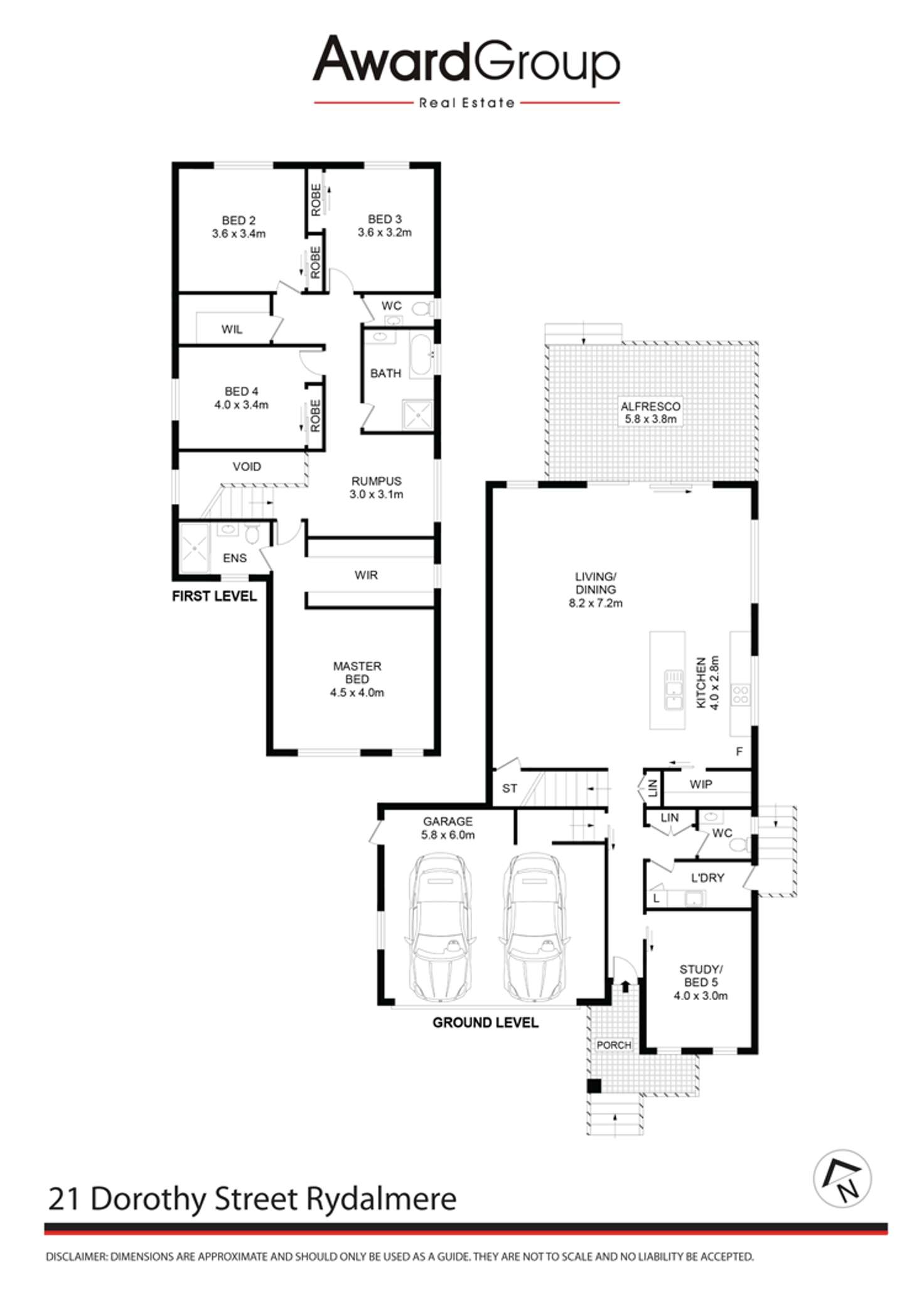 Floorplan of Homely house listing, 21 Dorothy Street, Rydalmere NSW 2116