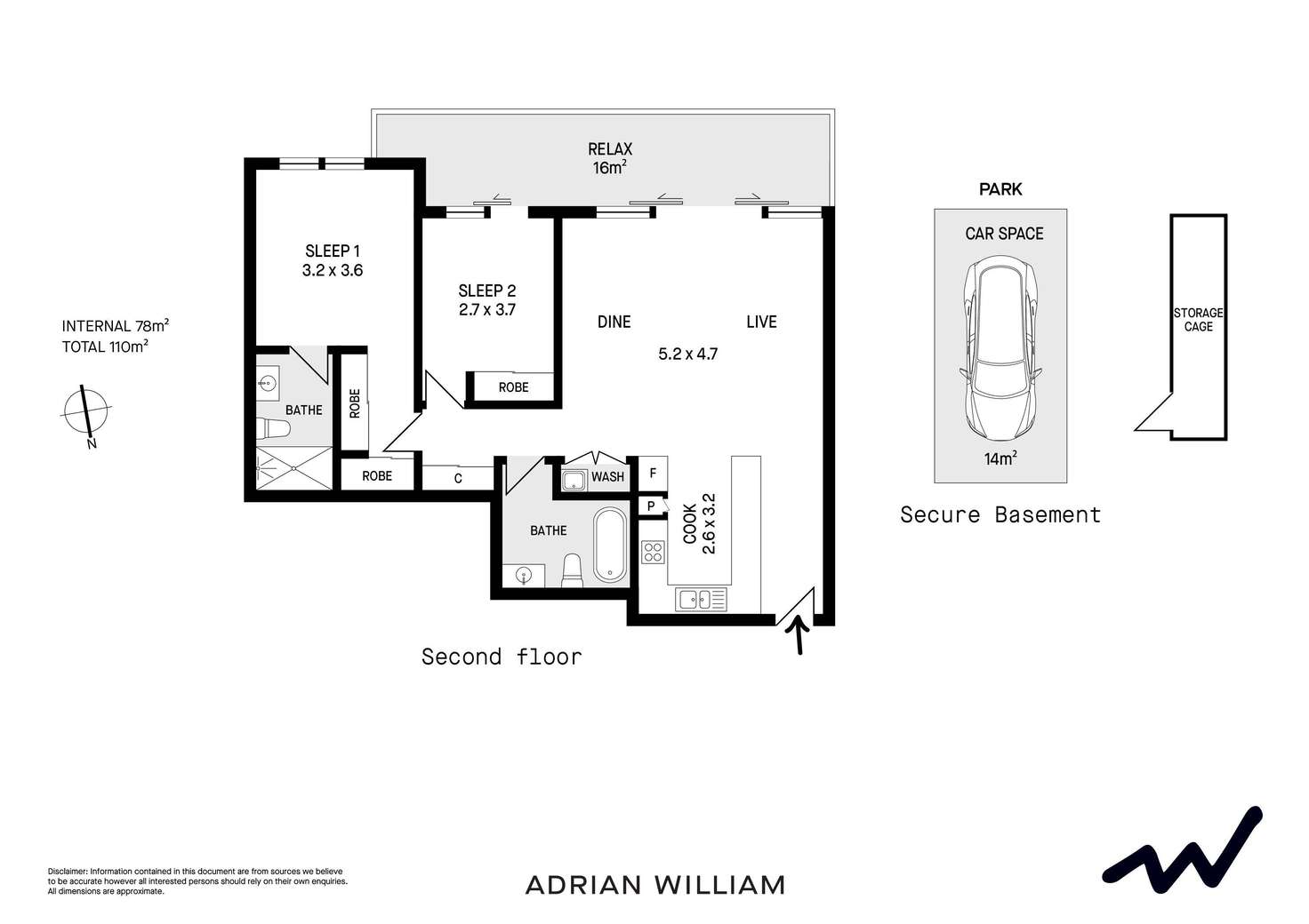 Floorplan of Homely apartment listing, 17/4 Charles Street, Canterbury NSW 2193