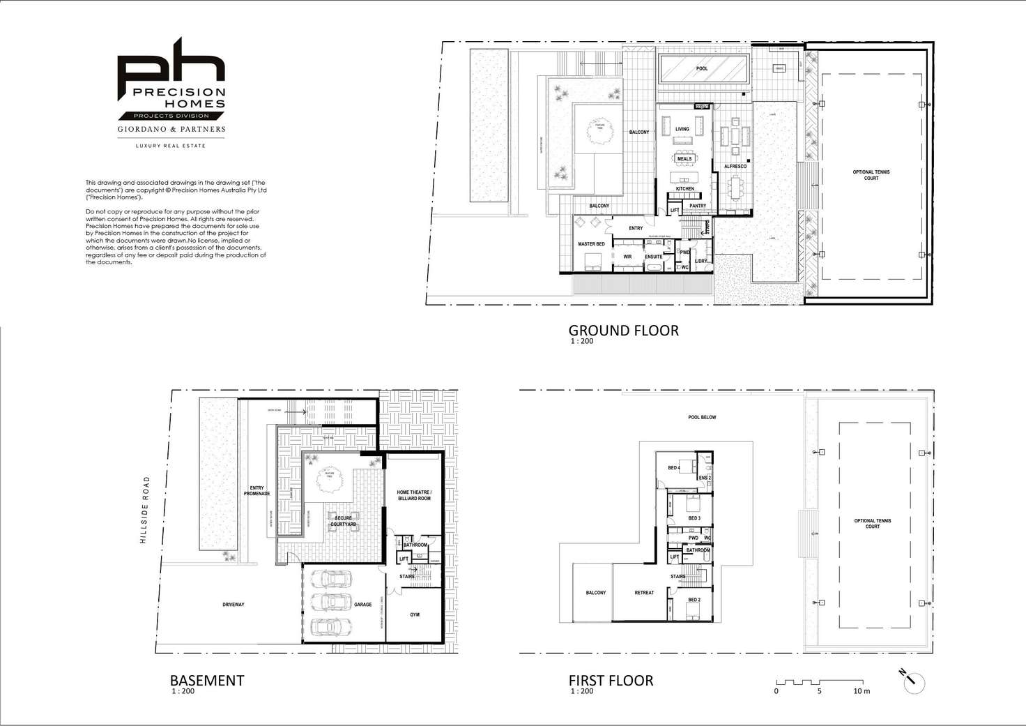 Floorplan of Homely residentialLand listing, 19 Hillside Road, Springfield SA 5062