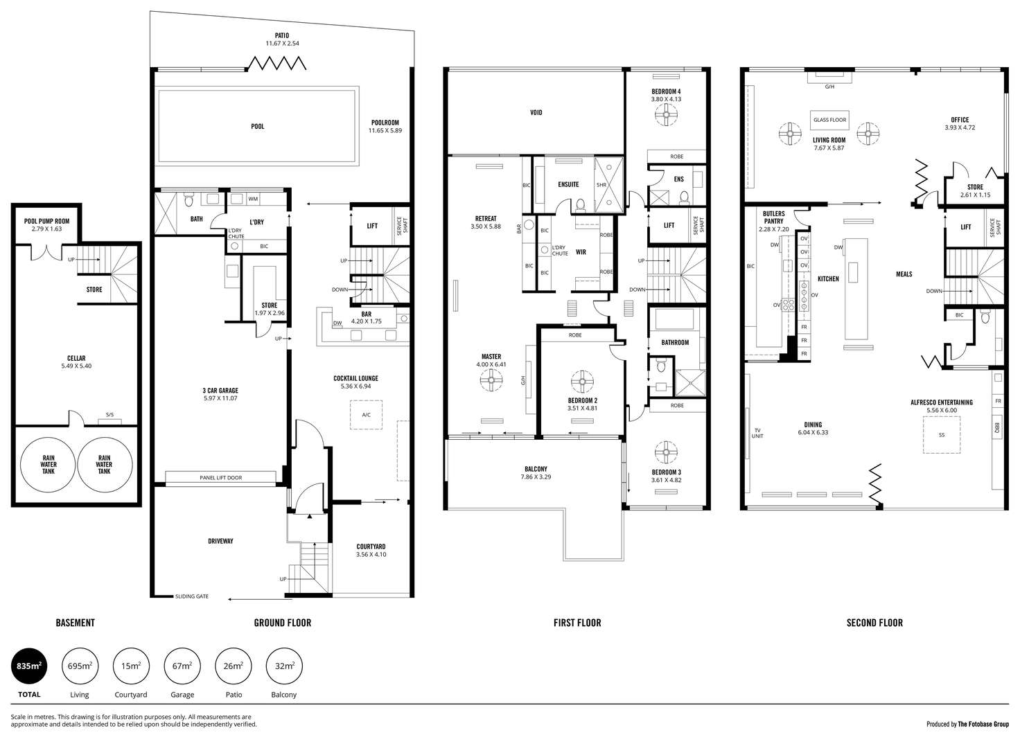 Floorplan of Homely house listing, 30 Gulf Point Drive, North Haven SA 5018