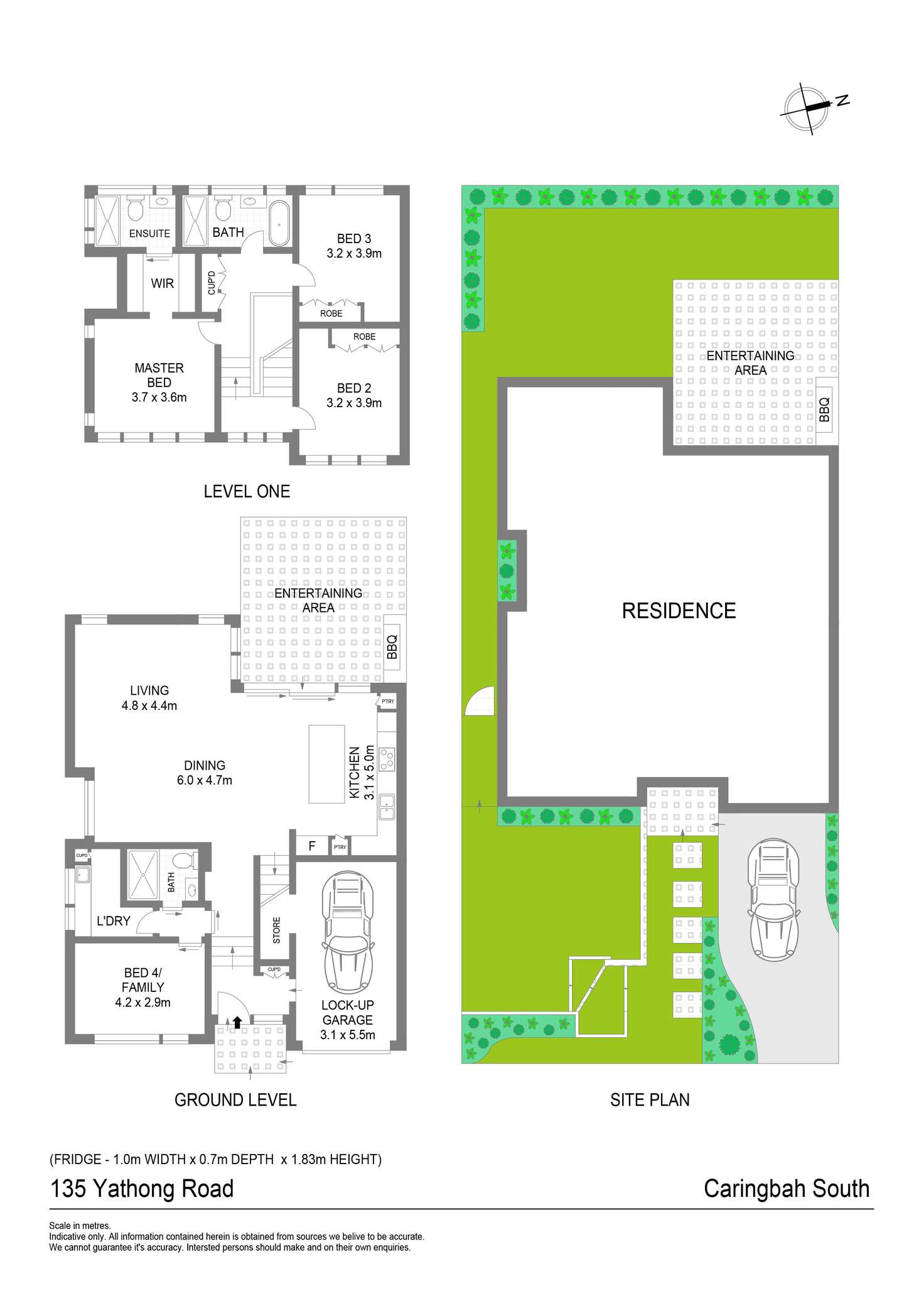 Floorplan of Homely house listing, 135 Yathong Road, Caringbah South NSW 2229